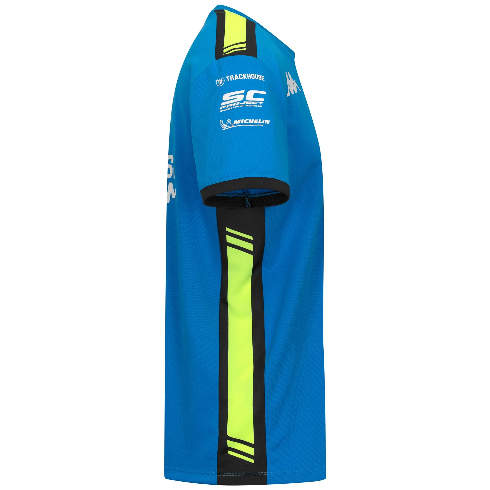 AMIRILO TRACKHOUSE - Active Jerseys - Shirt - Man - Blue Diva-Grey Antrachite-NEON Yellow - Image 2