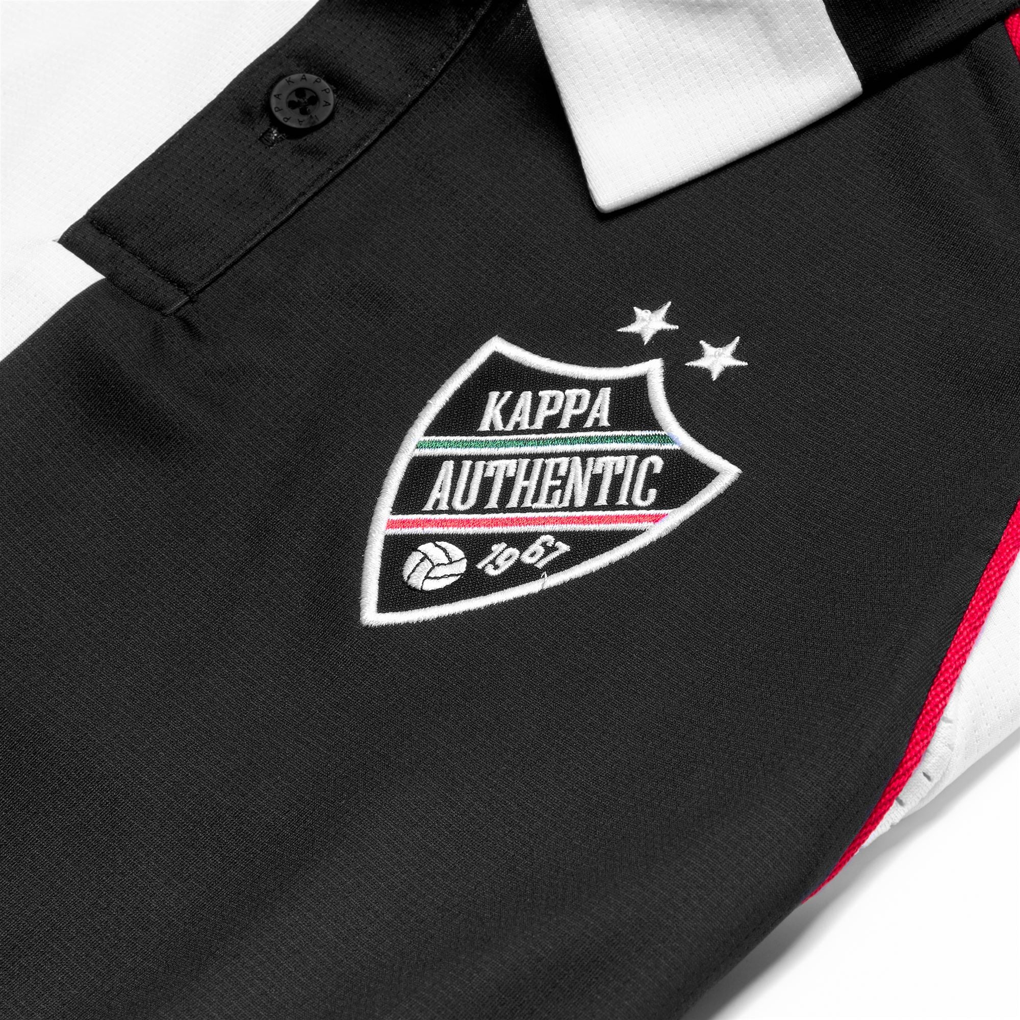 AUTHENTIC   SOLIN - Active Jerseys - Polo Shirt - Man - White-Black-Red Md Coral - Image 6