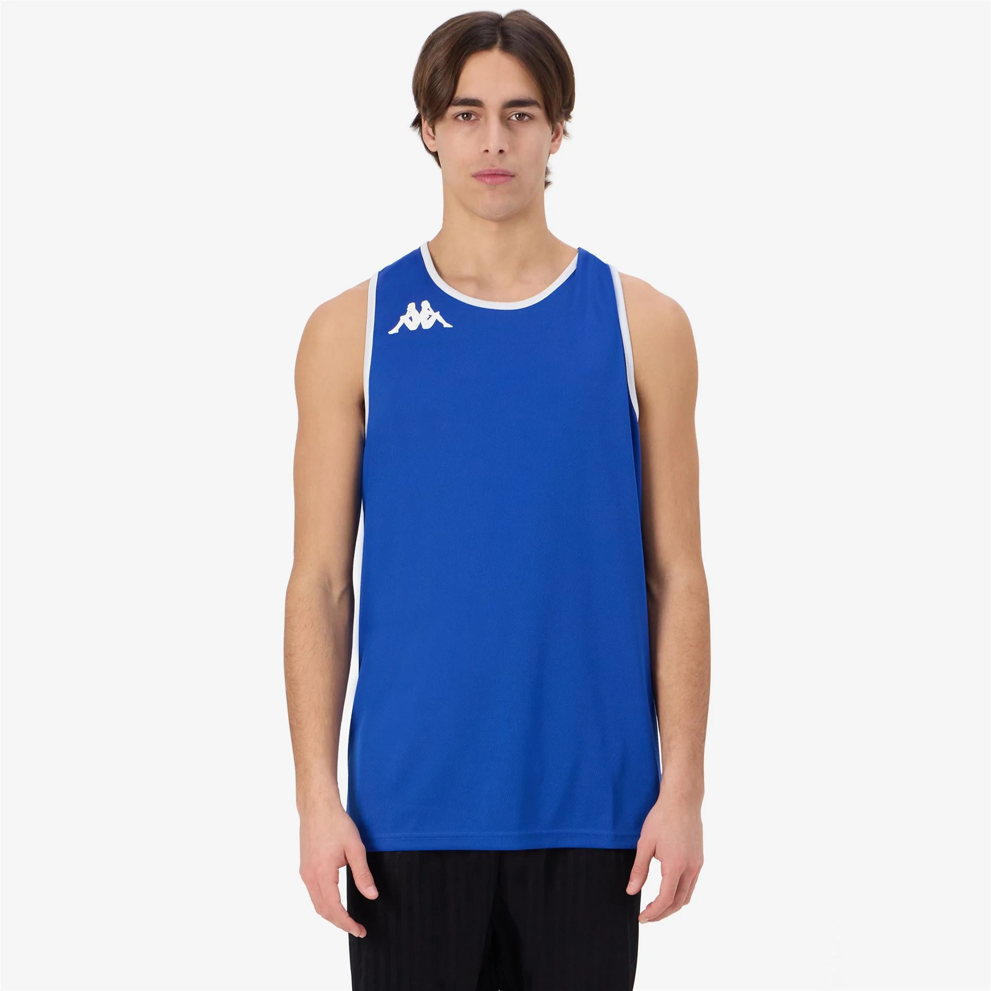 KAPPA4BASKET DANCO - Active Jerseys - Tank - Man - Blue Sapphire-White - Image 4