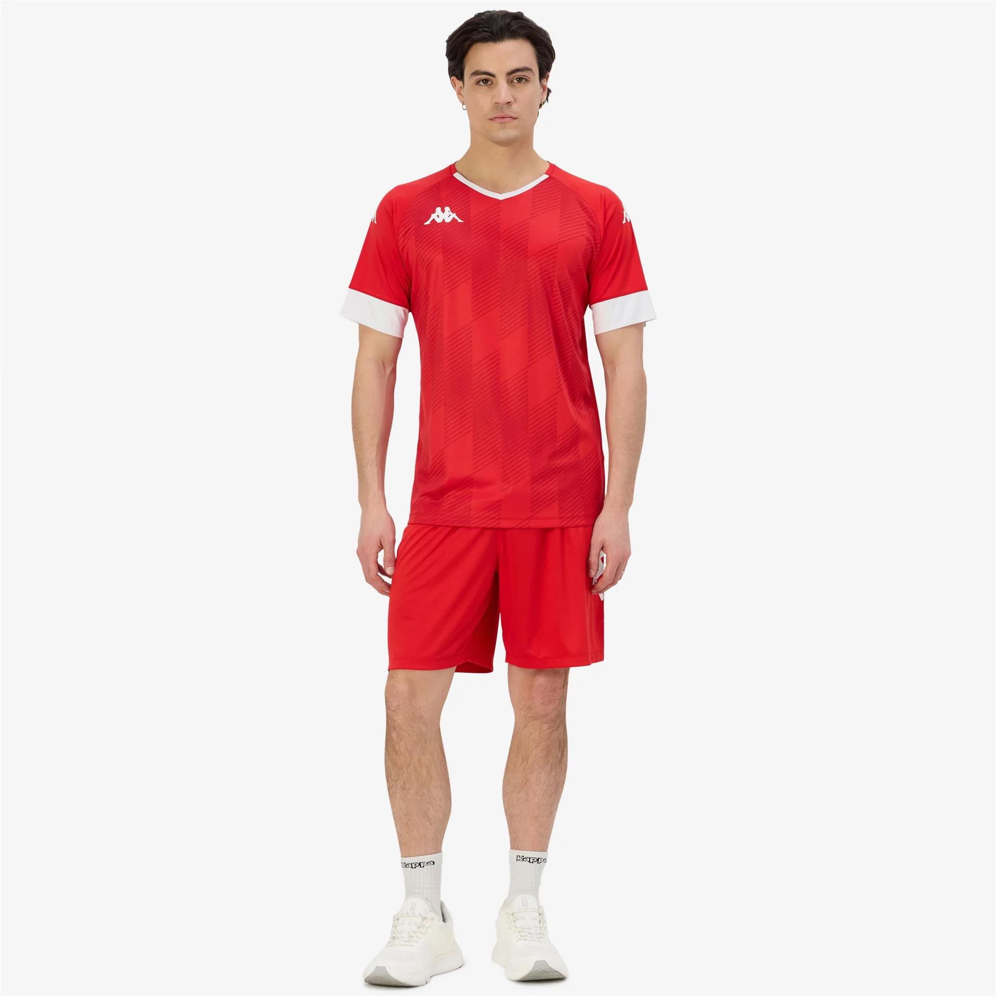 KAPPA4FOOTBALL   FOSCO - Active Jerseys - Shirt - Man - RED-WHITE