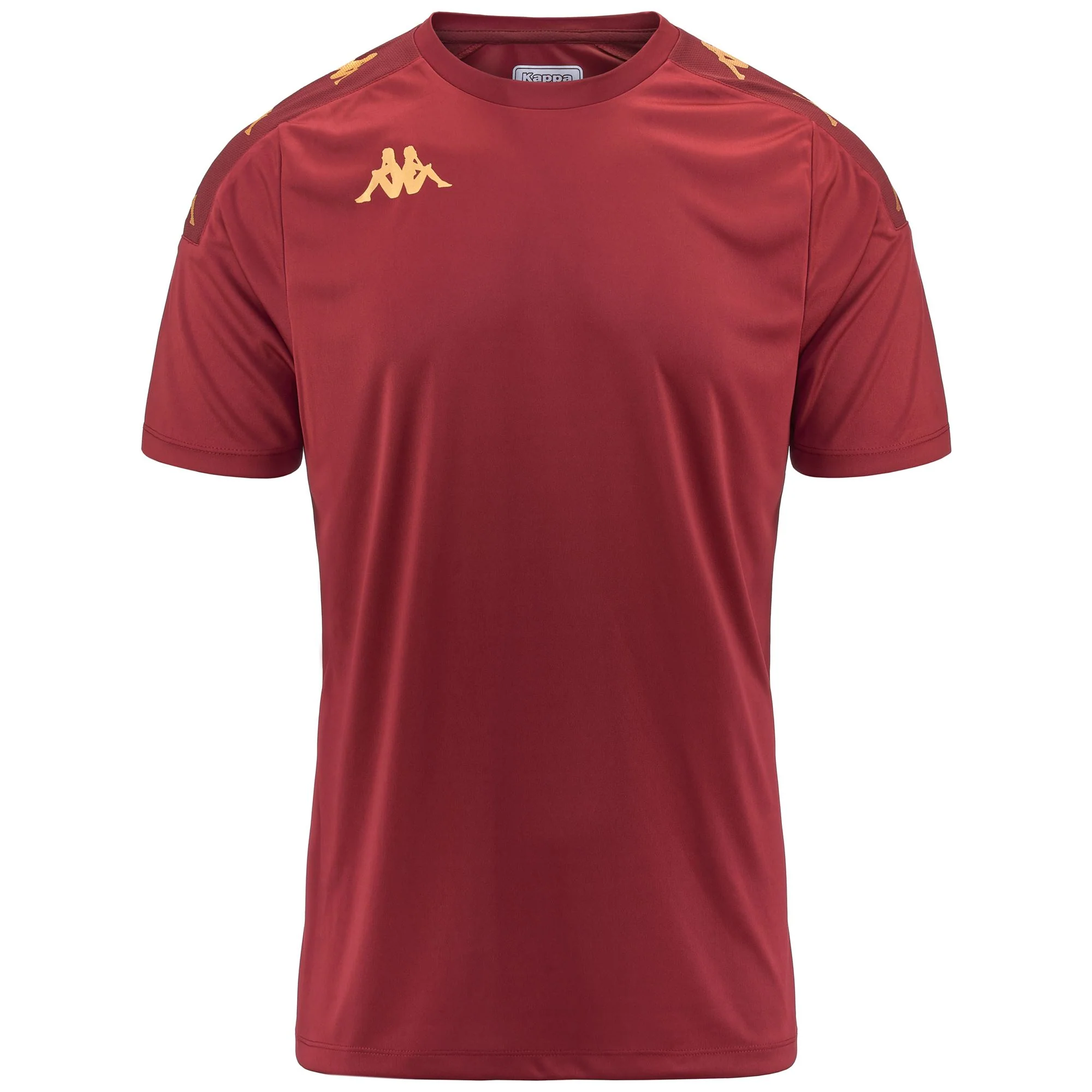 KAPPA4FOOTBALL GIANTO - Active Jerseys - Shirt - Man - Red Granata-Brown Bordeaux-Red Granata