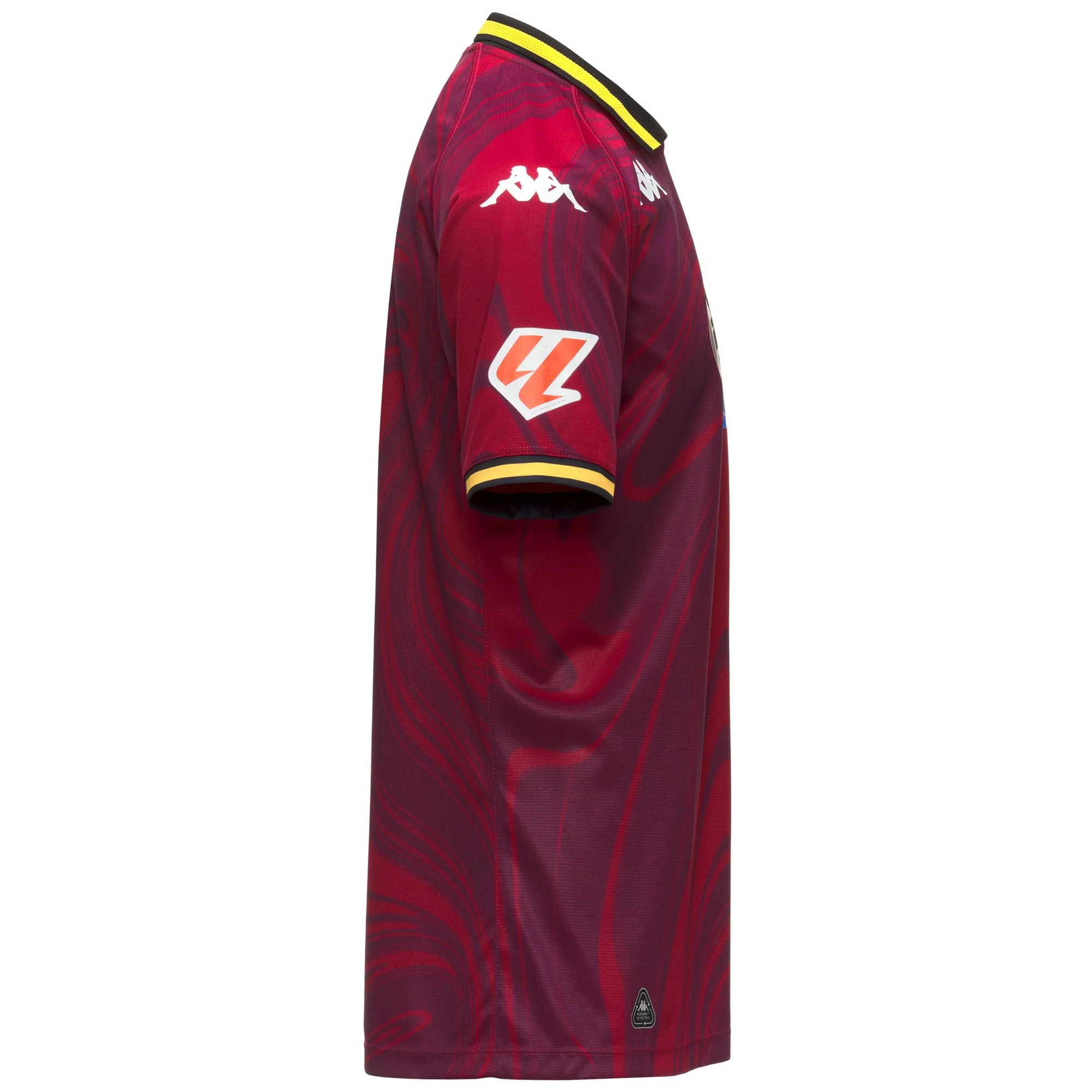 KOMBAT 2025 VALLADOLID - Active Jerseys - Shirt - Man - Red Cerise-Amaranth-SPONSOR1 - Image 2