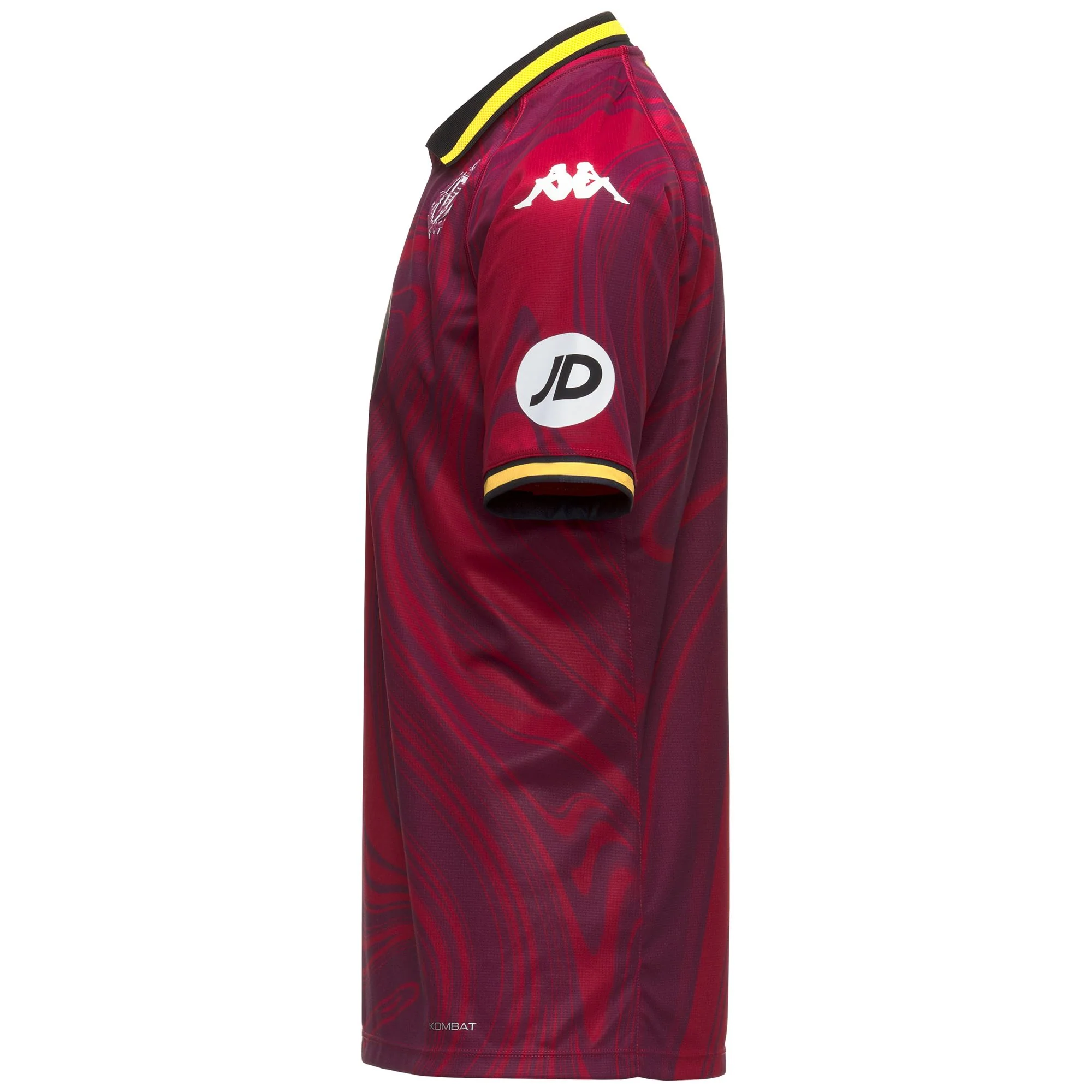 KOMBAT 2025 VALLADOLID - Active Jerseys - Shirt - Man - Red Cerise-Amaranth-SPONSOR1 - Image 4