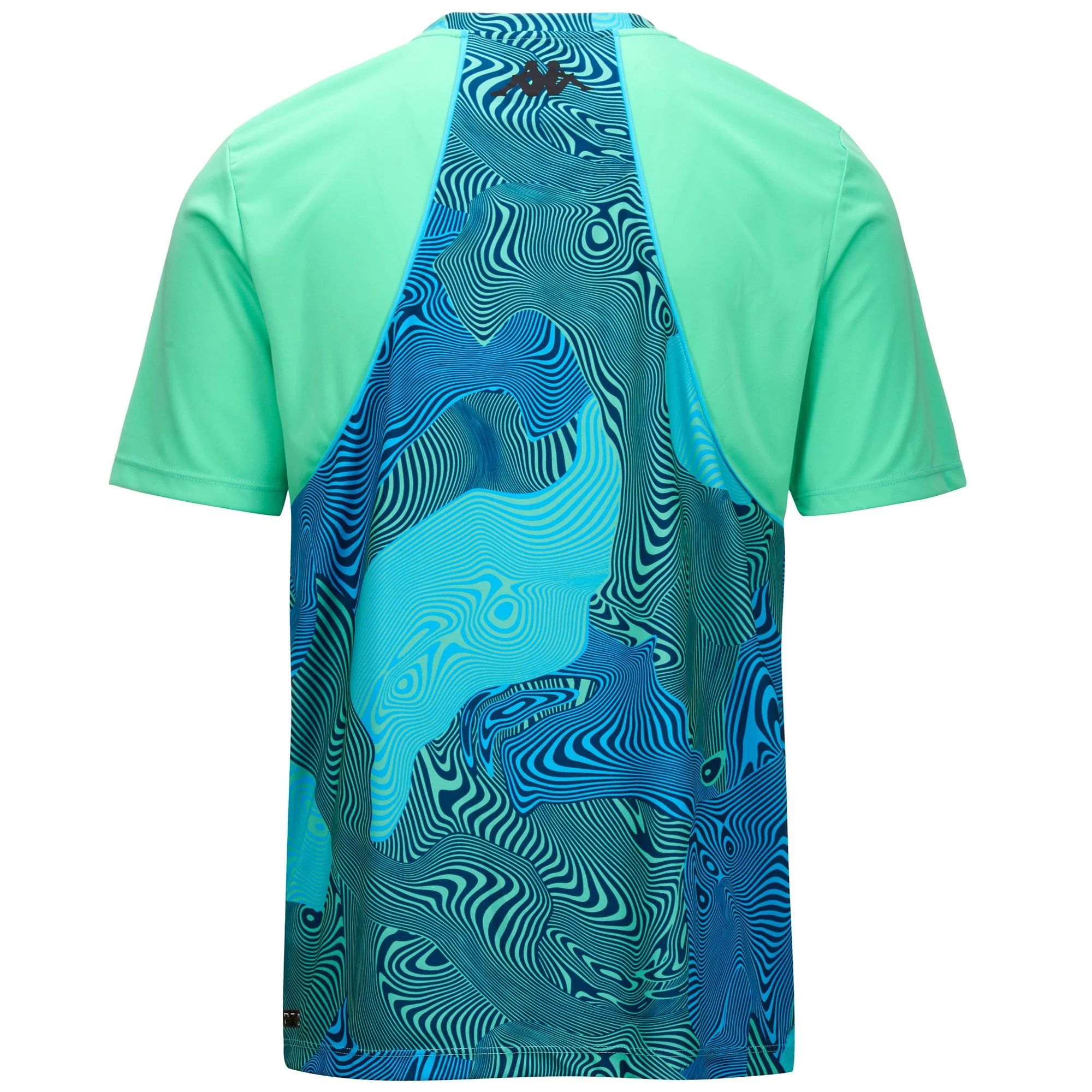 KOMBAT PADEL FIER - Active Jerseys - Shirt - Man - Green Spring-Green Aqua-Turquoise Lt-Blue - Image 3