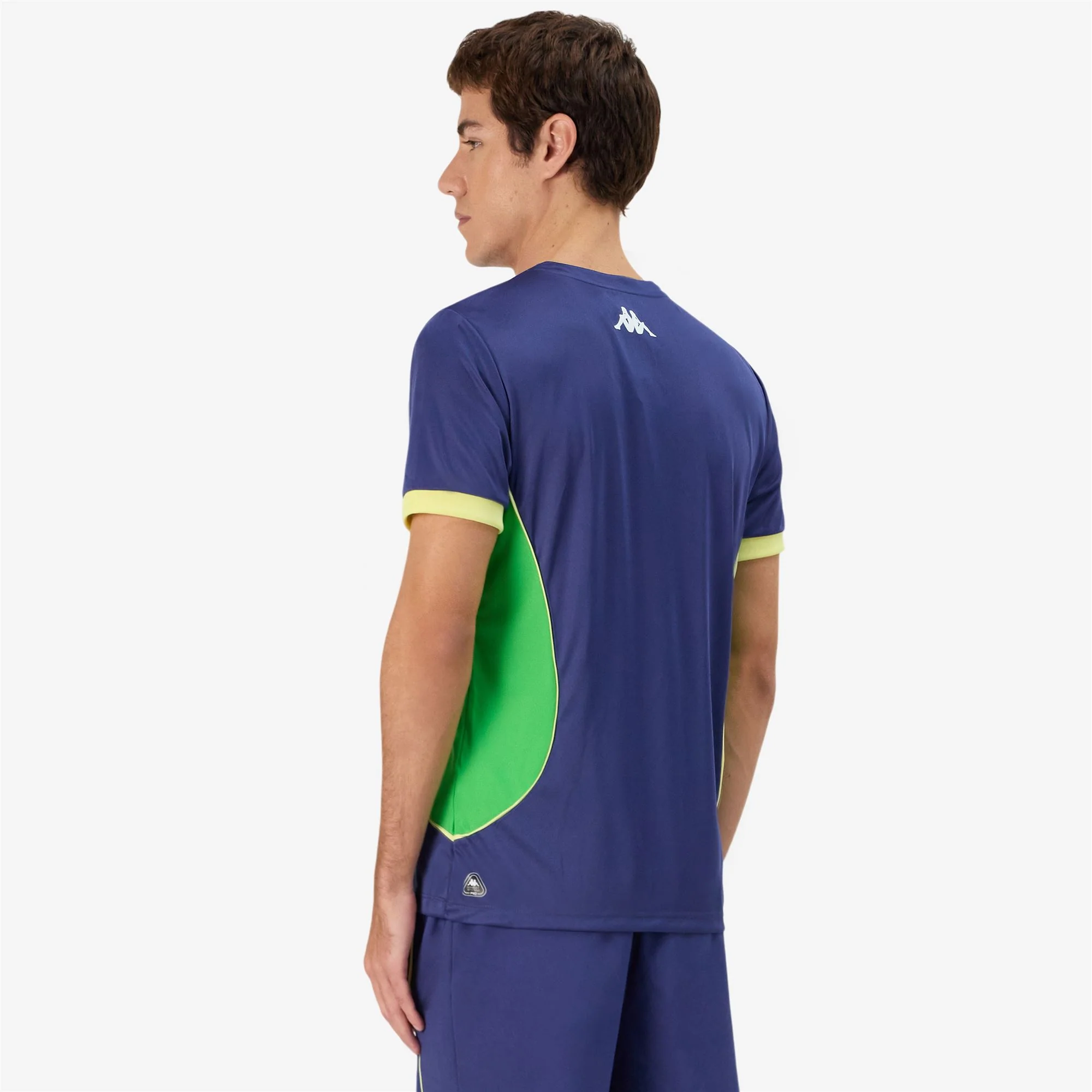 KOMBAT PADEL GHINO - Active Jerseys - Shirt - Man - Blue Twilight-Green Fluo-Yellow Lt Sulphur - Image 7
