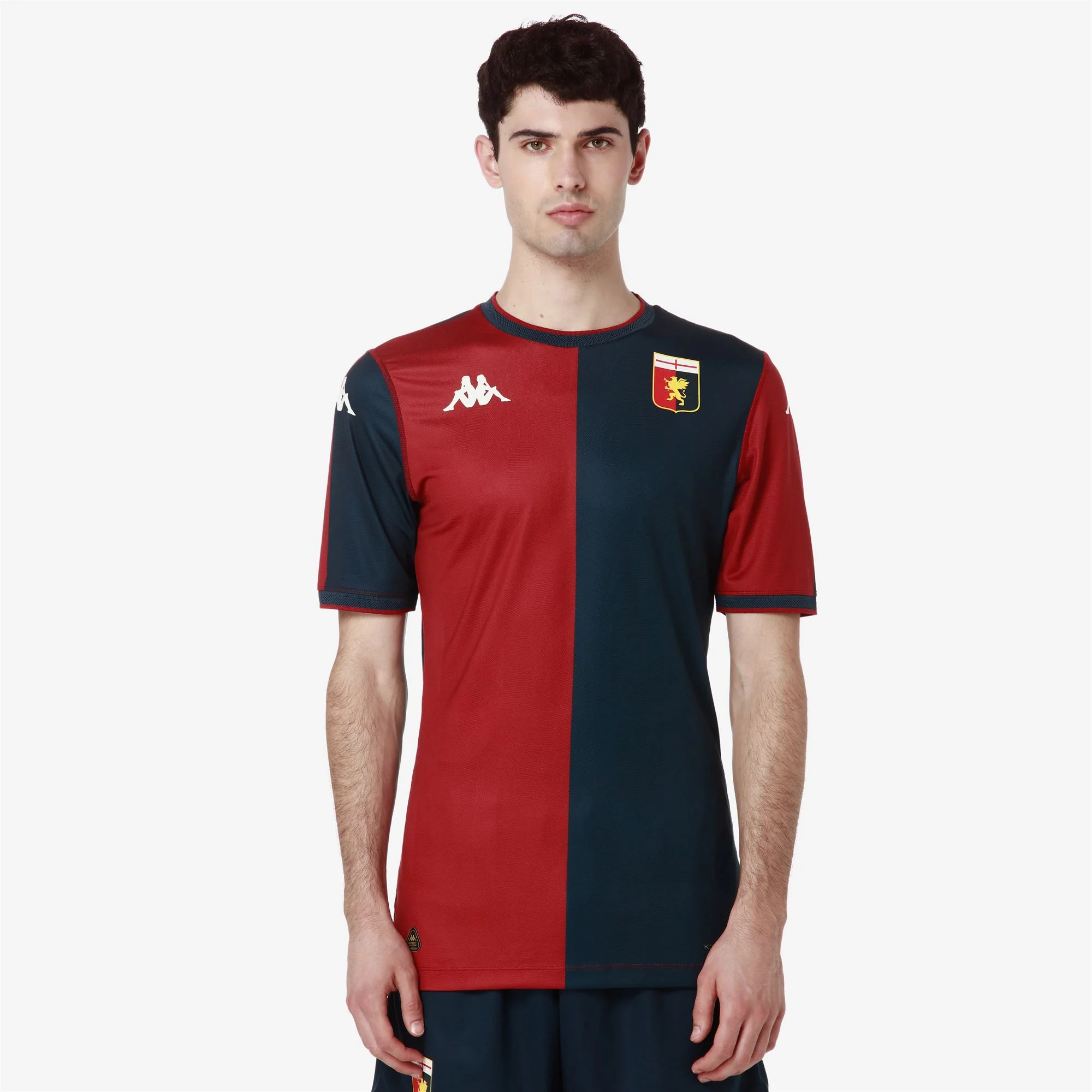 KOMBAT PRO 2025 GENOA - Active Jerseys - Shirt - Man - Red Dk Dahlia-Blue DK - Image 5