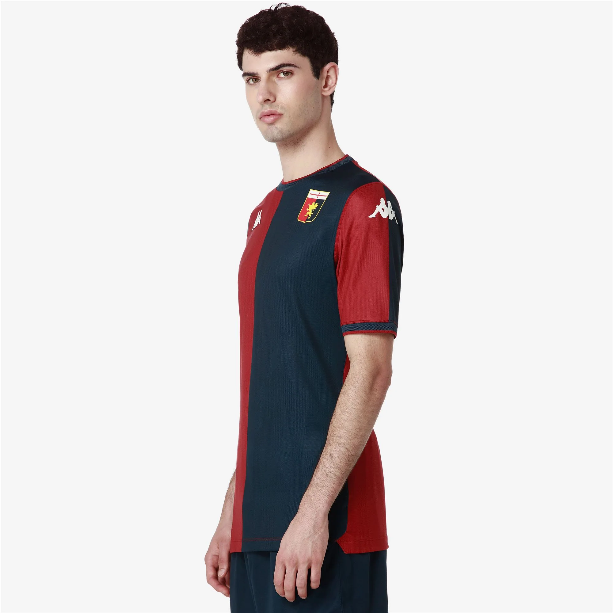 KOMBAT PRO 2025 GENOA - Active Jerseys - Shirt - Man - Red Dk Dahlia-Blue DK - Image 6