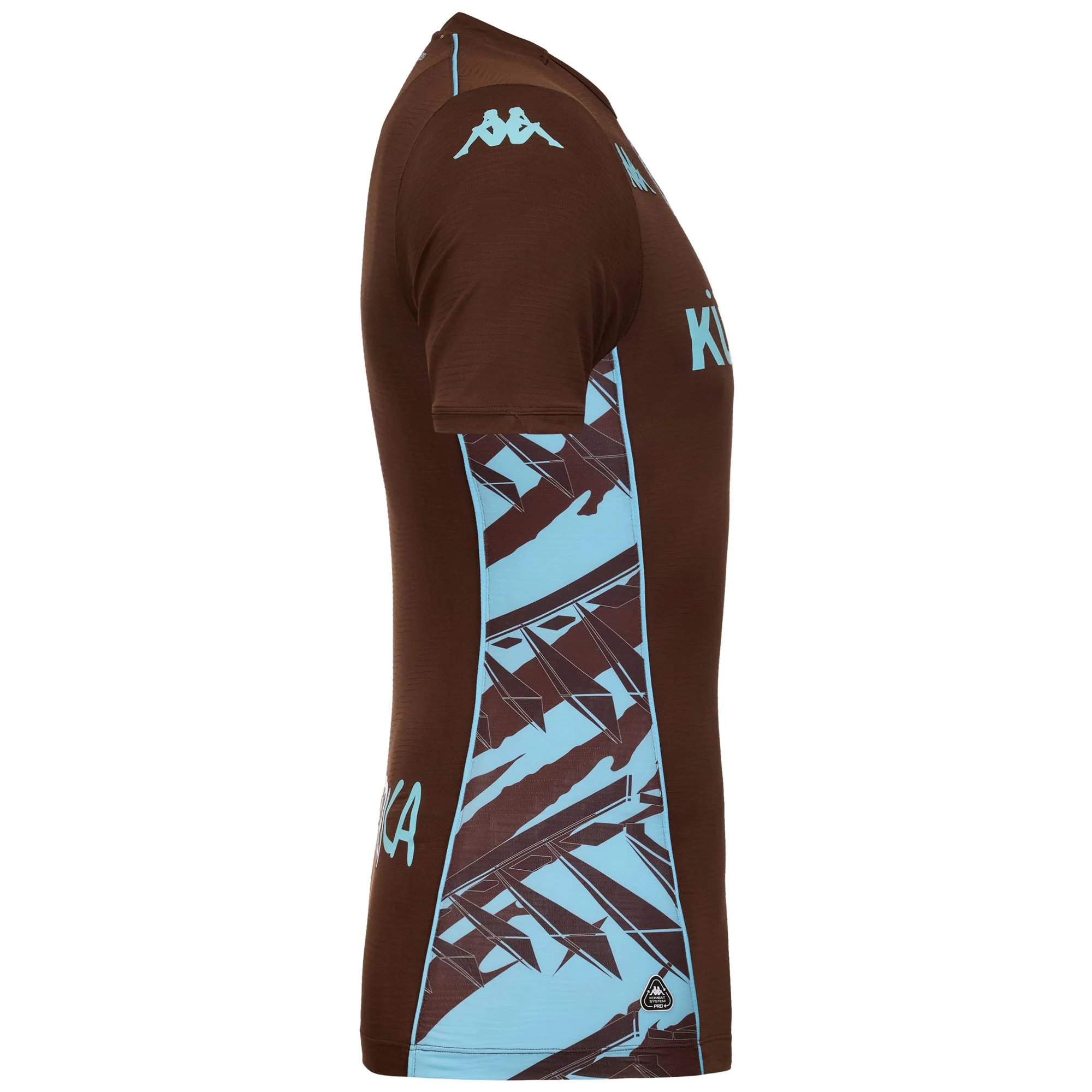 KOMBAT PRO 2026 THIRD EMPOLI - Active Jerseys - Shirt - Man - Brown Coffee-Turquoise Tanager - Image 4
