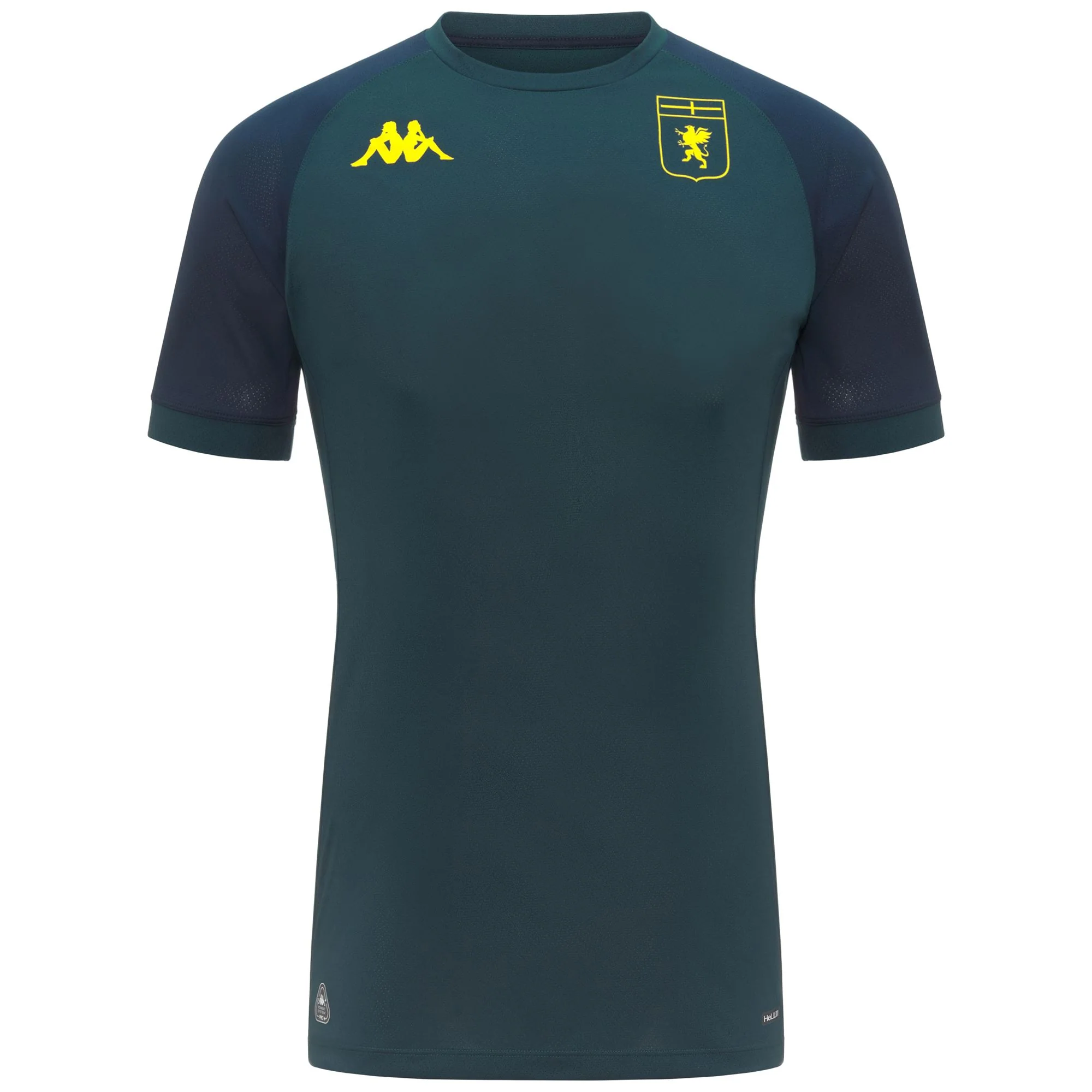 MOKIBA PRO GENOA - Active Jerseys - Shirt - Man - Green Petrol-Blue Dk