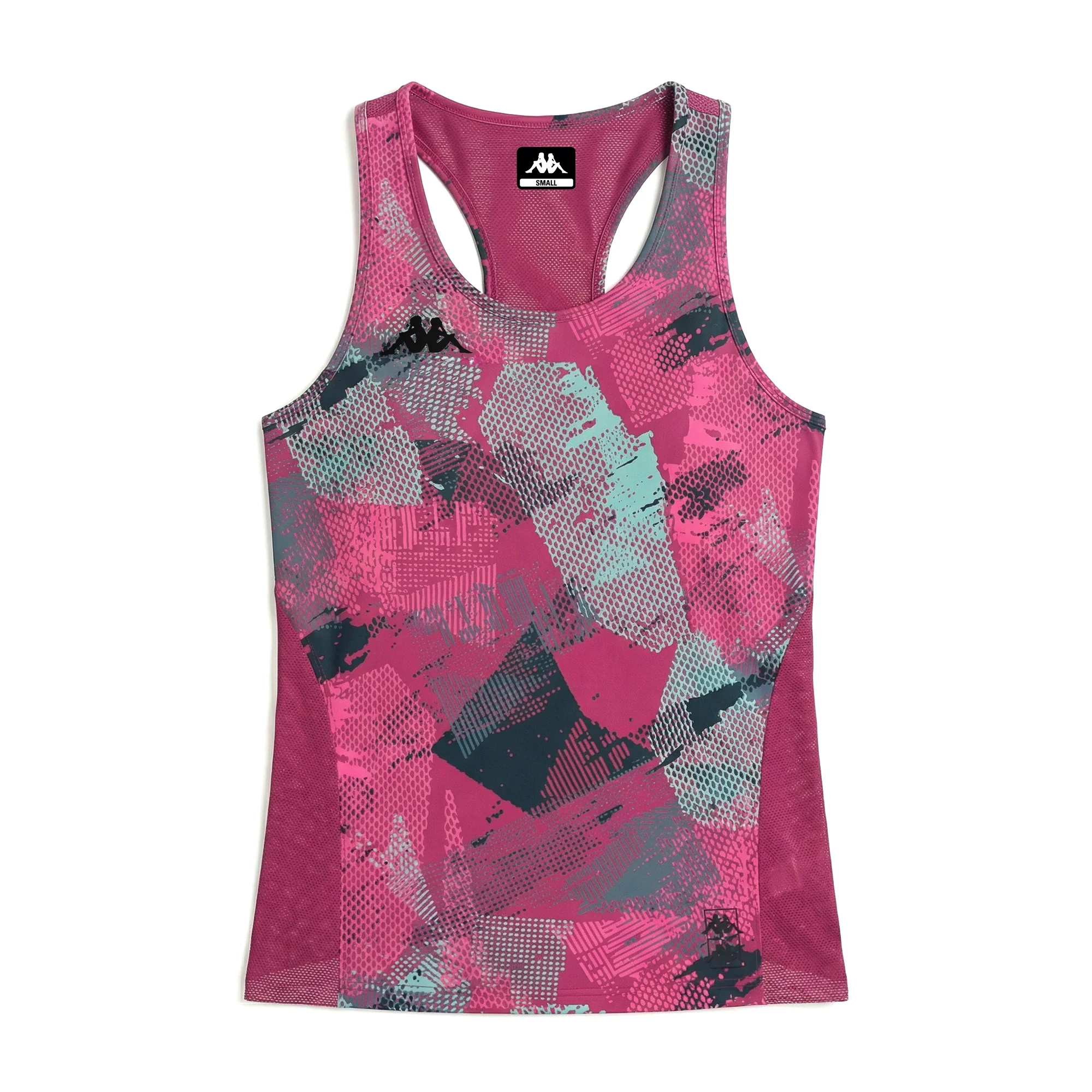 IDFAX - Active Jerseys - Tank - Woman - Fuchsia-Azure-Blue Deep-Blue Deep-Neon Pink - Image 2