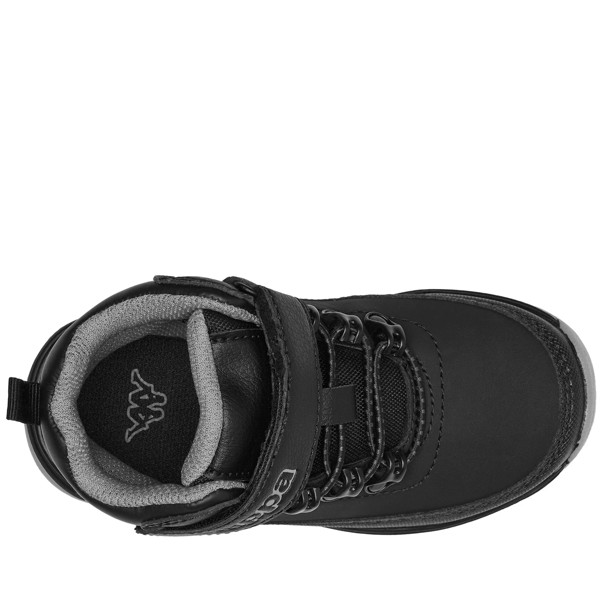 LOGO  MONSI MD EV KID - Ankle Boots - Laced - Kid unisex - Black-Grey Bise - Image 5