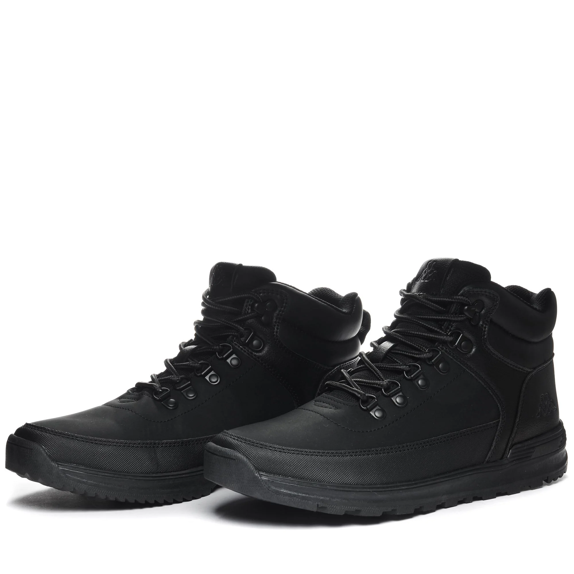 LOGO MONSI MD - Ankle Boots - Laced - Man - Black-Grey Dk