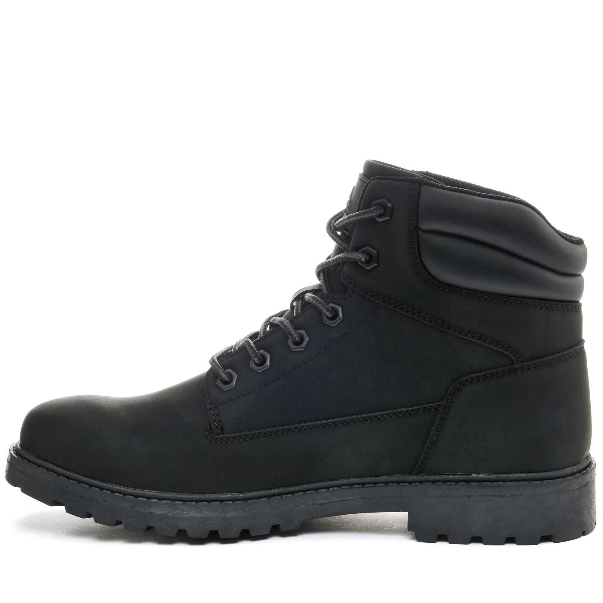 LOGO FILLMORE MD - Ankle Boots - Laced - Unisex - Black-Grey Dk - Image 4