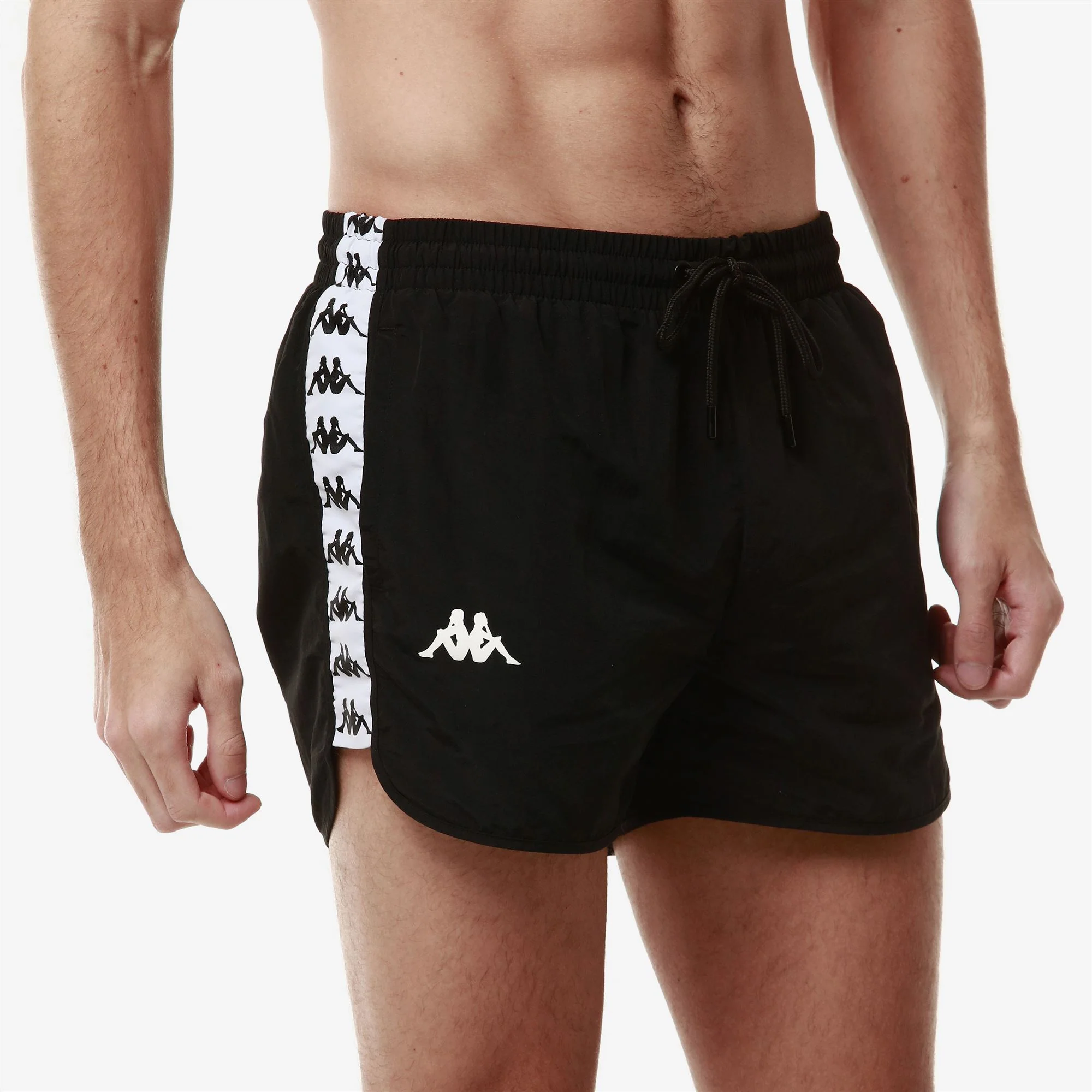 222 BANDA CALI - Bathing Suits - Swimming Trunks - Man - Black-White - Image 5