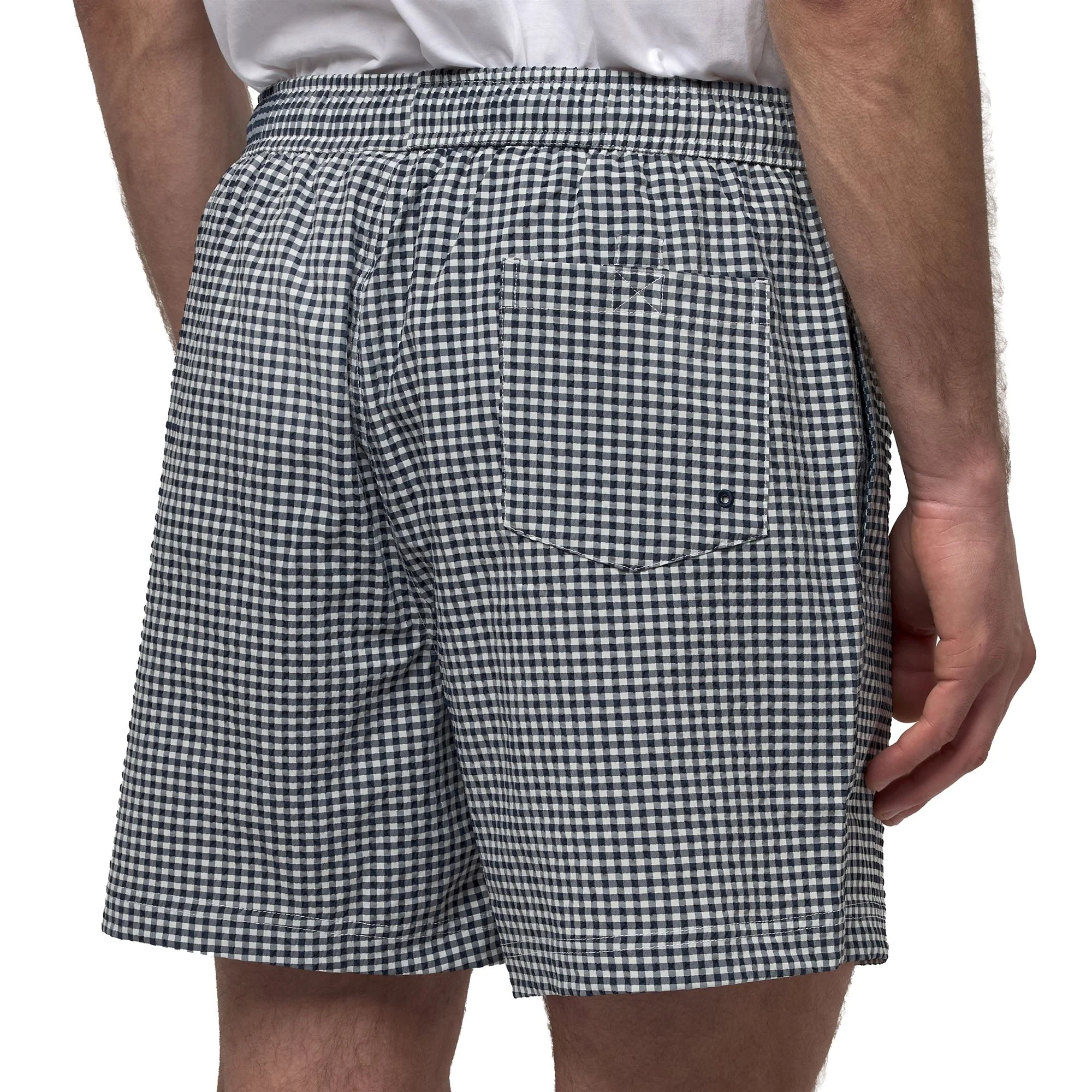 MORESCO - Bathing Suits - Swimming Trunks - Man - White-Blue Iris - Image 5