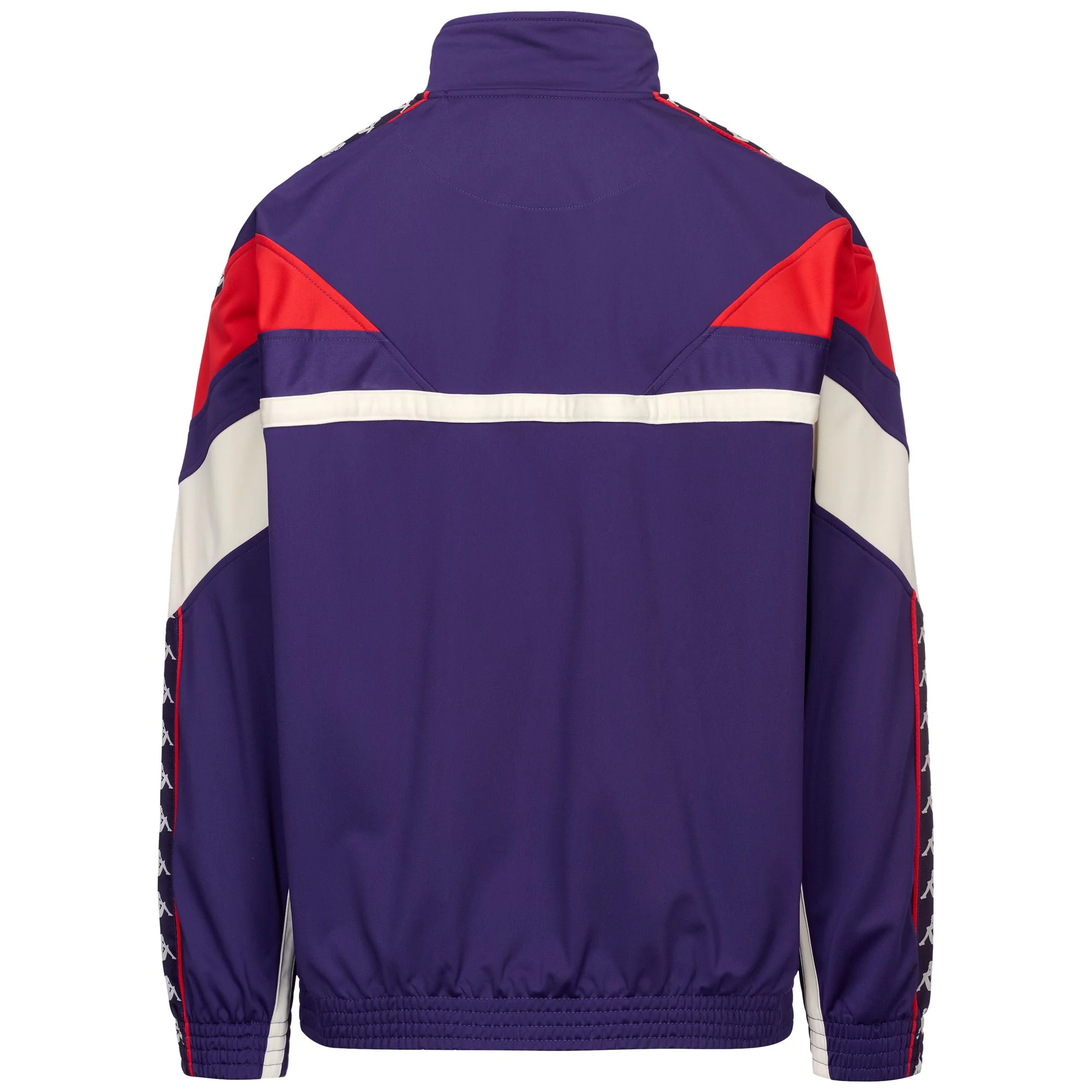 222 BANDA FOSTERY FIORENTINA - Fleece - Jacket - Man - Violet Md-Red-White Whisper - Image 3