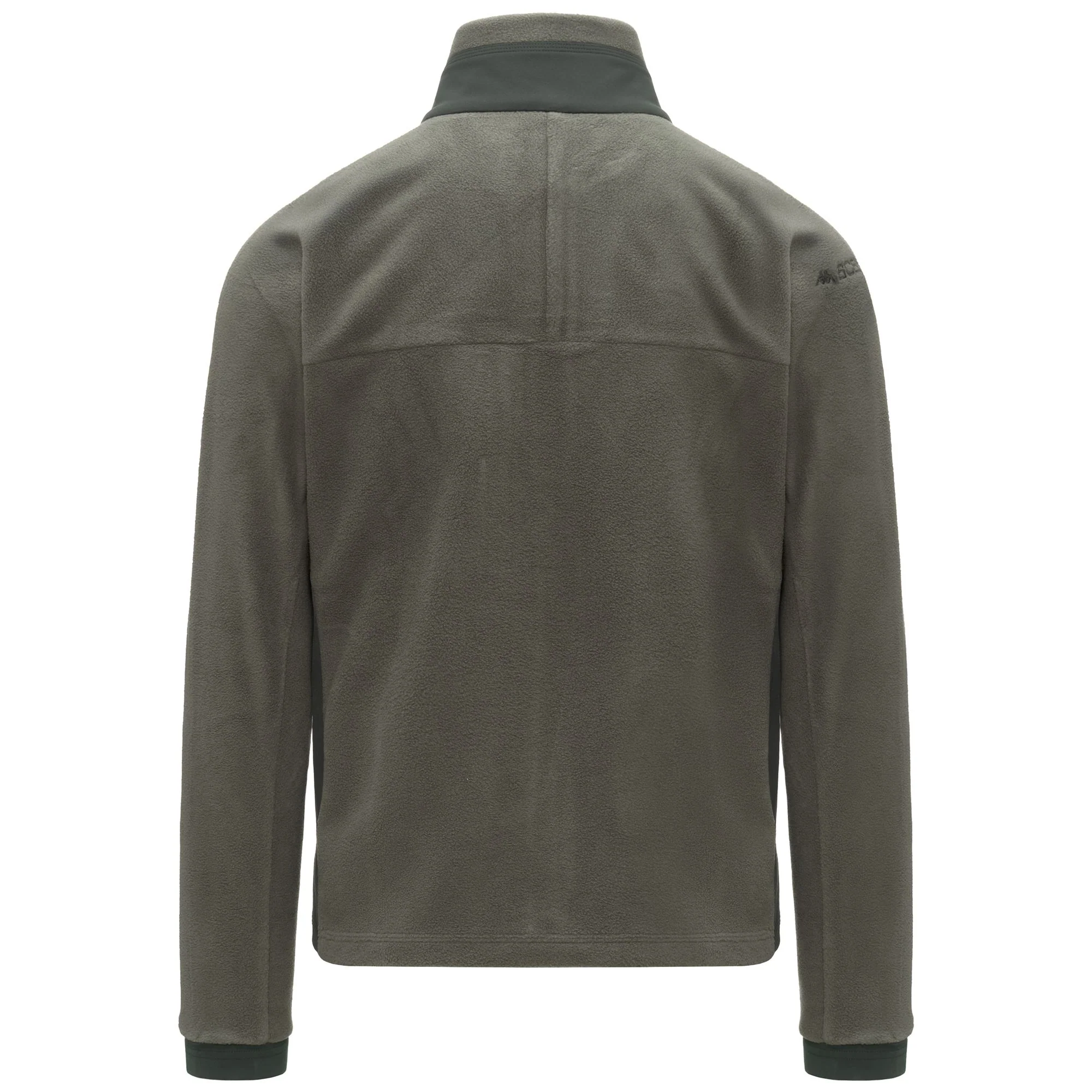 6CENTO  672 - Fleece - Jacket - Man - Green Academia-Green Rosin - Image 4