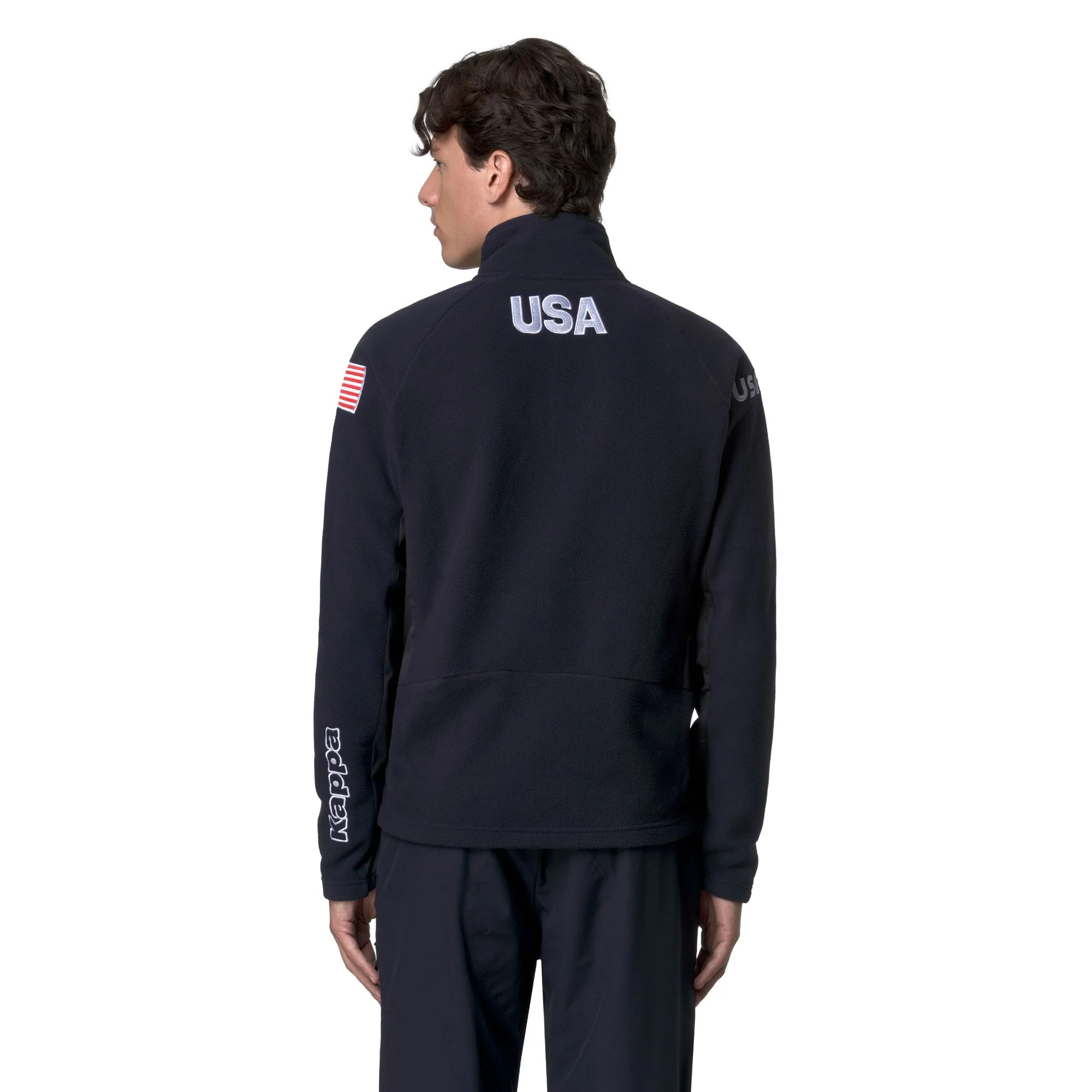 6CENTO 687C US - Fleece - Jacket - Man - BLUE BARITONE - Image 6