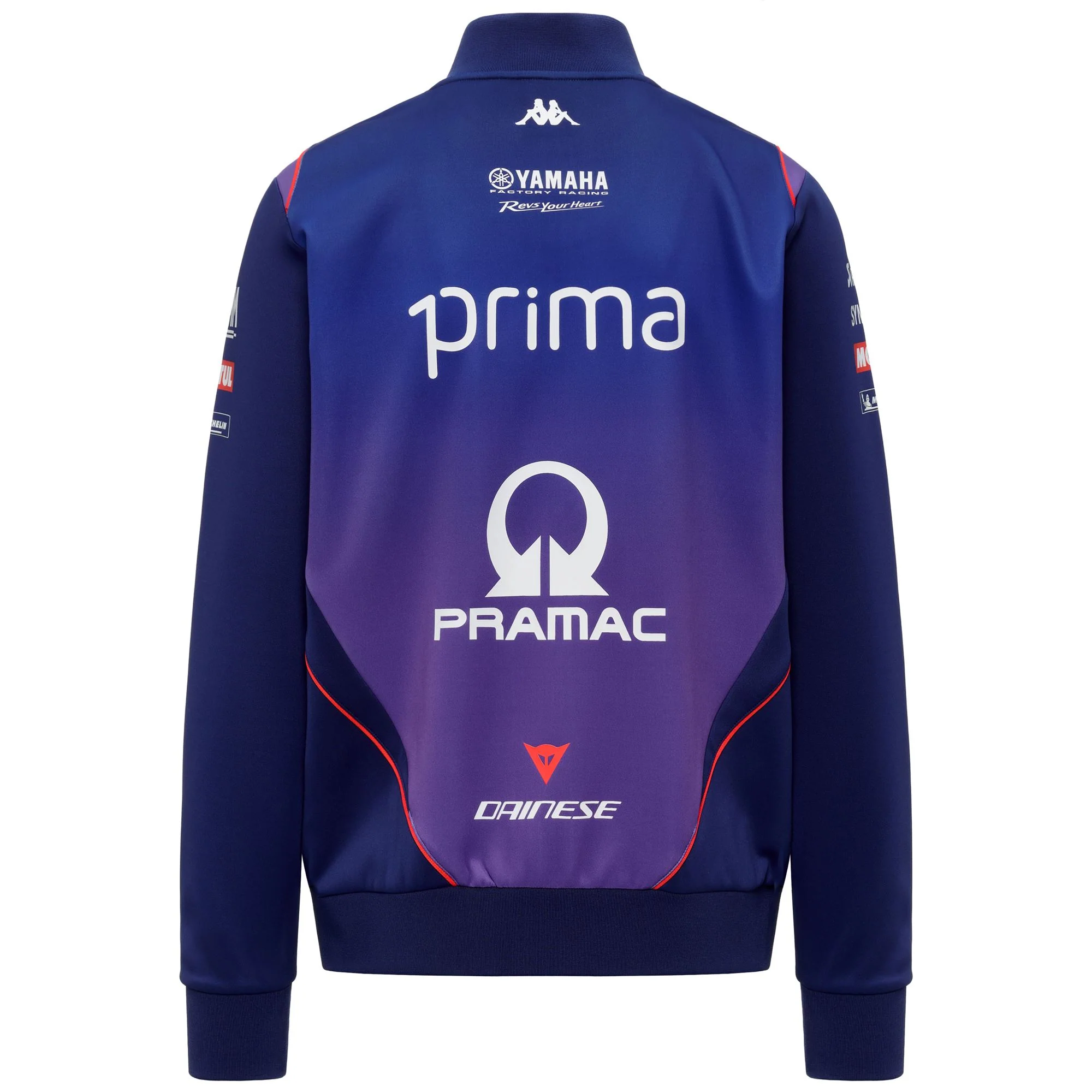ATRISAXO PRAMAC - Fleece - Jacket - Man - Blue Print-Violet Deep Lavander- Orange Tomato-Blue Print - Image 3