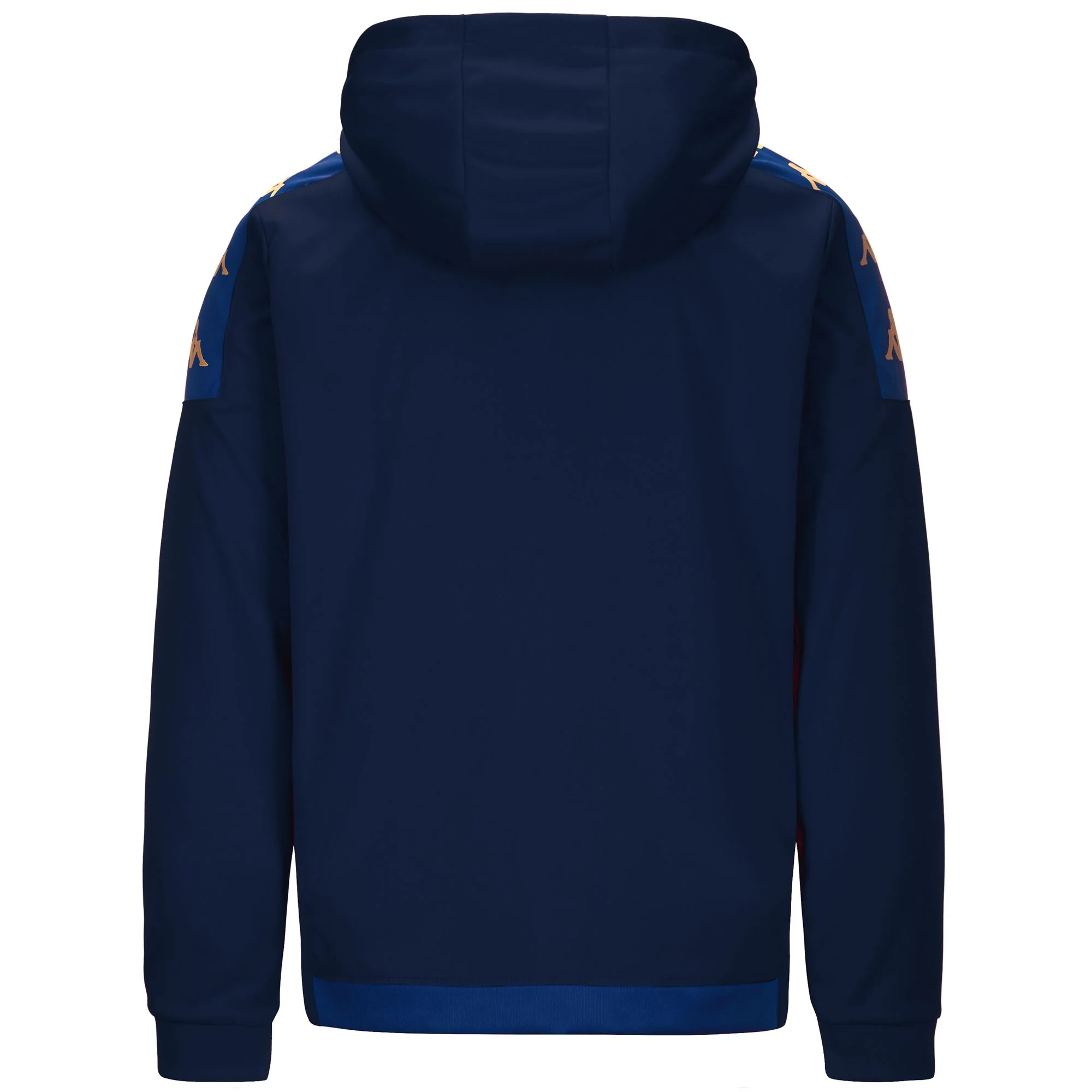 KAPPA4FOOTBALL GREVOLO - Fleece - Hoodie Full Zip - Man - Blue Marine-Blue Md Cobalt - Image 3