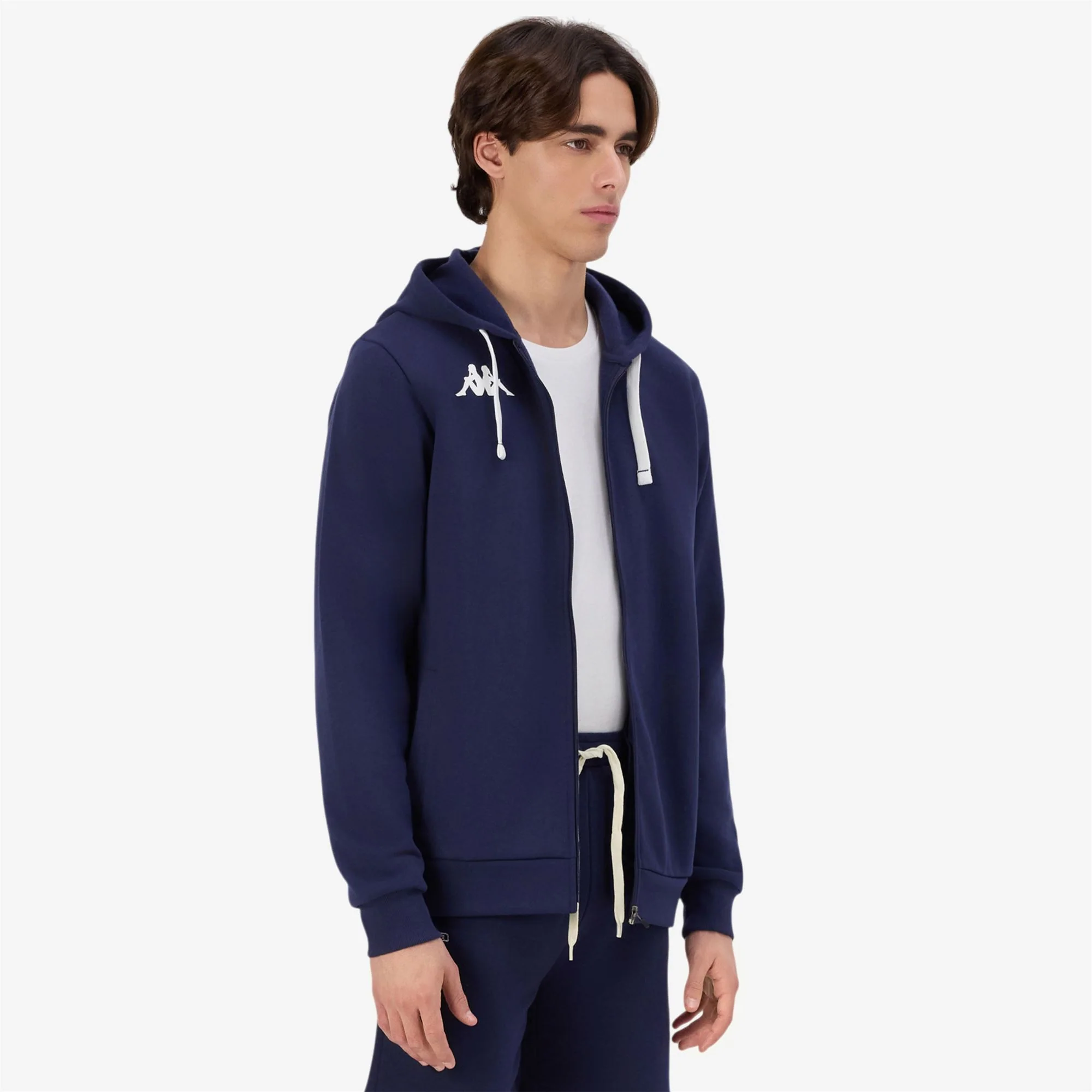 KAPPA4TRAINING BANTO - Fleece - Hoodie Full Zip - Man - Blue Marine - Image 6