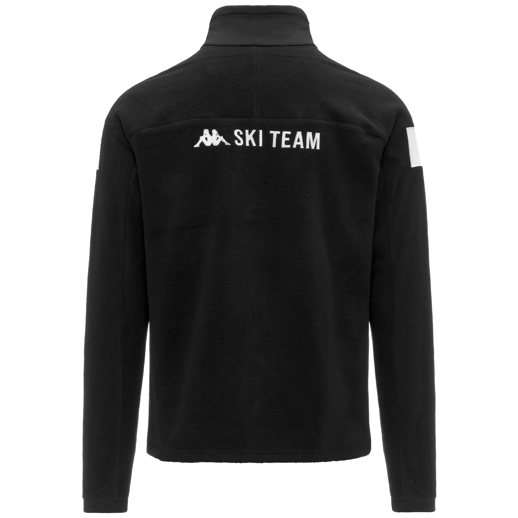 6CENTO 672 PREMIUM - Fleece - Jacket - Unisex - Black-White Coconut - Image 4