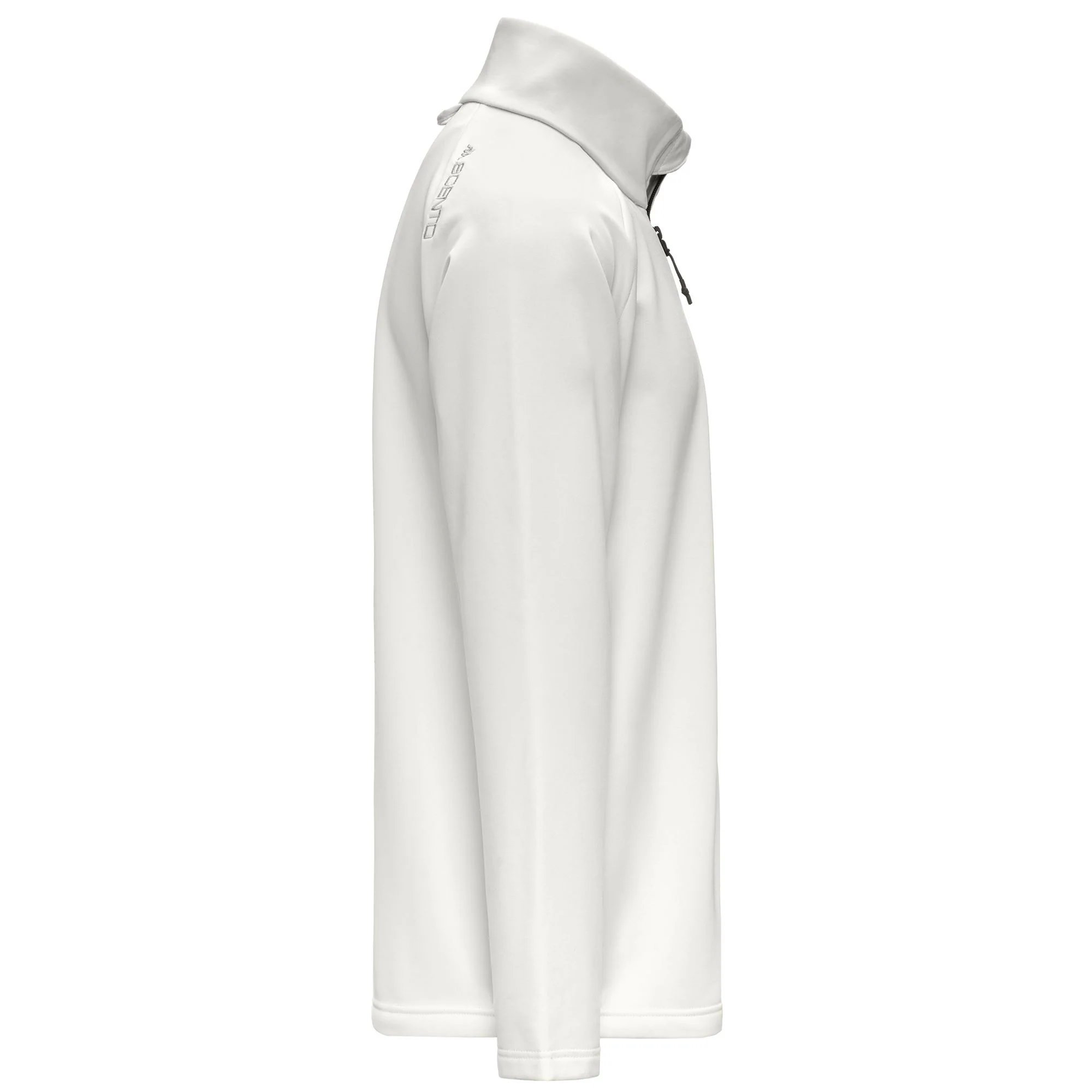 8CENTO 821FZ - Fleece - Jacket - Unisex - White Coconut-Black - Image 3