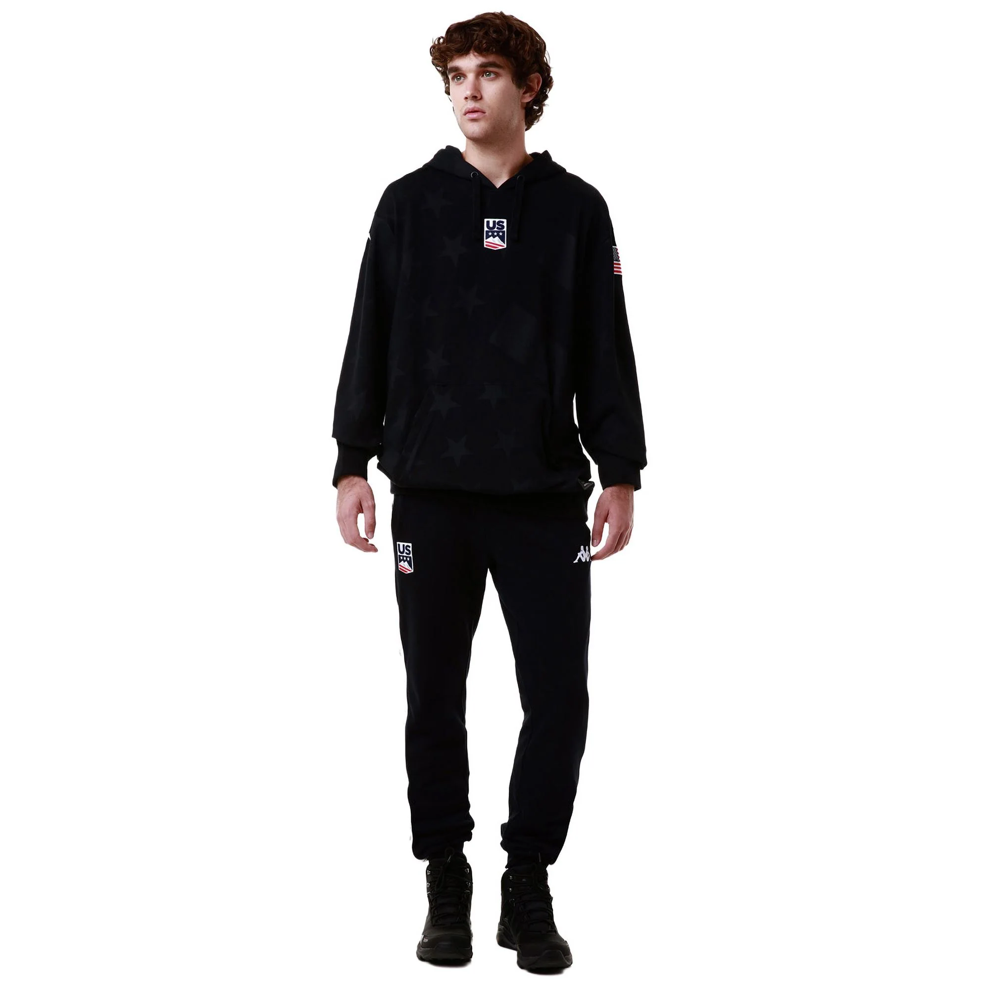 UTAWI FLAG US - Fleece - Jumper - Unisex - Blue Dk Navy-Blue Airforce