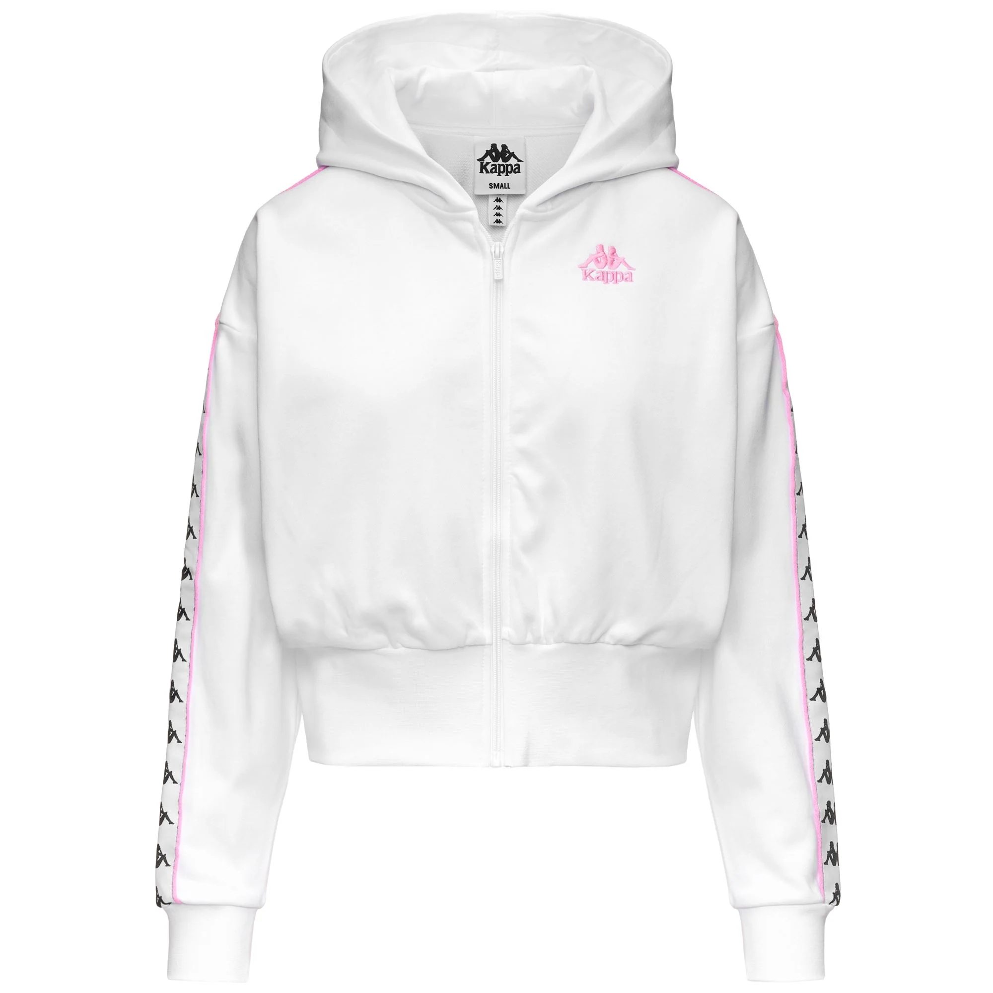 222 BANDA   CARLISE - Fleece - Jacket - Woman - White-Pink Prism