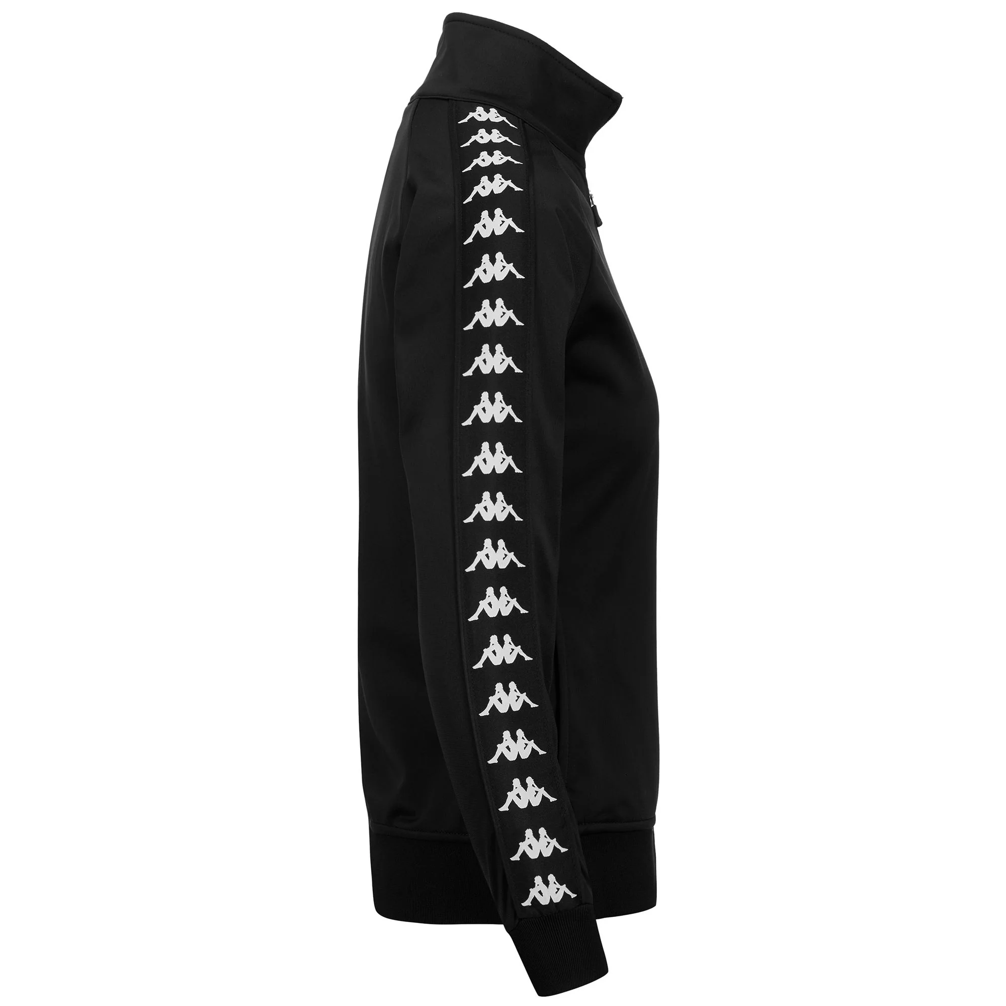 222 BANDA WANNISTON SLIM - Fleece - Jacket - Woman - Black-Black-White - Image 2