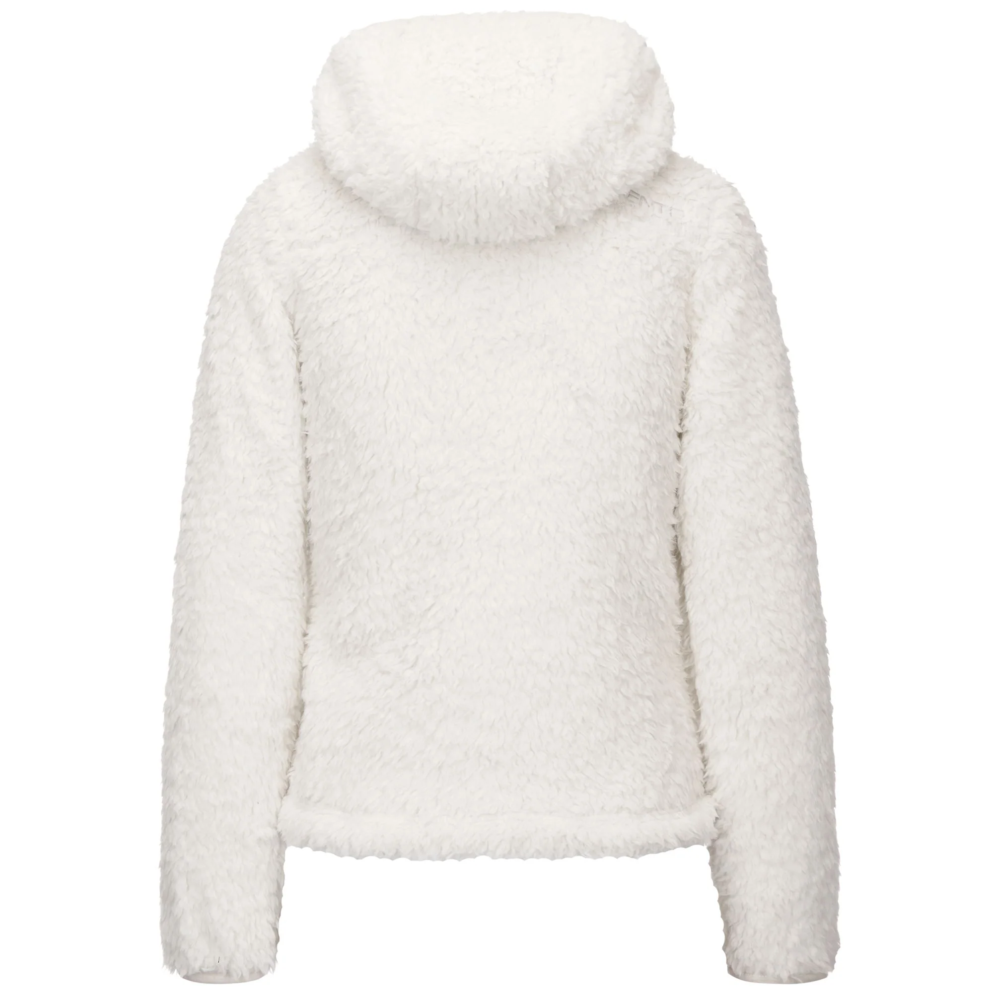 6CENTO  645C - Fleece - Jacket - Woman - White Coconut-Beige Stone - Image 4