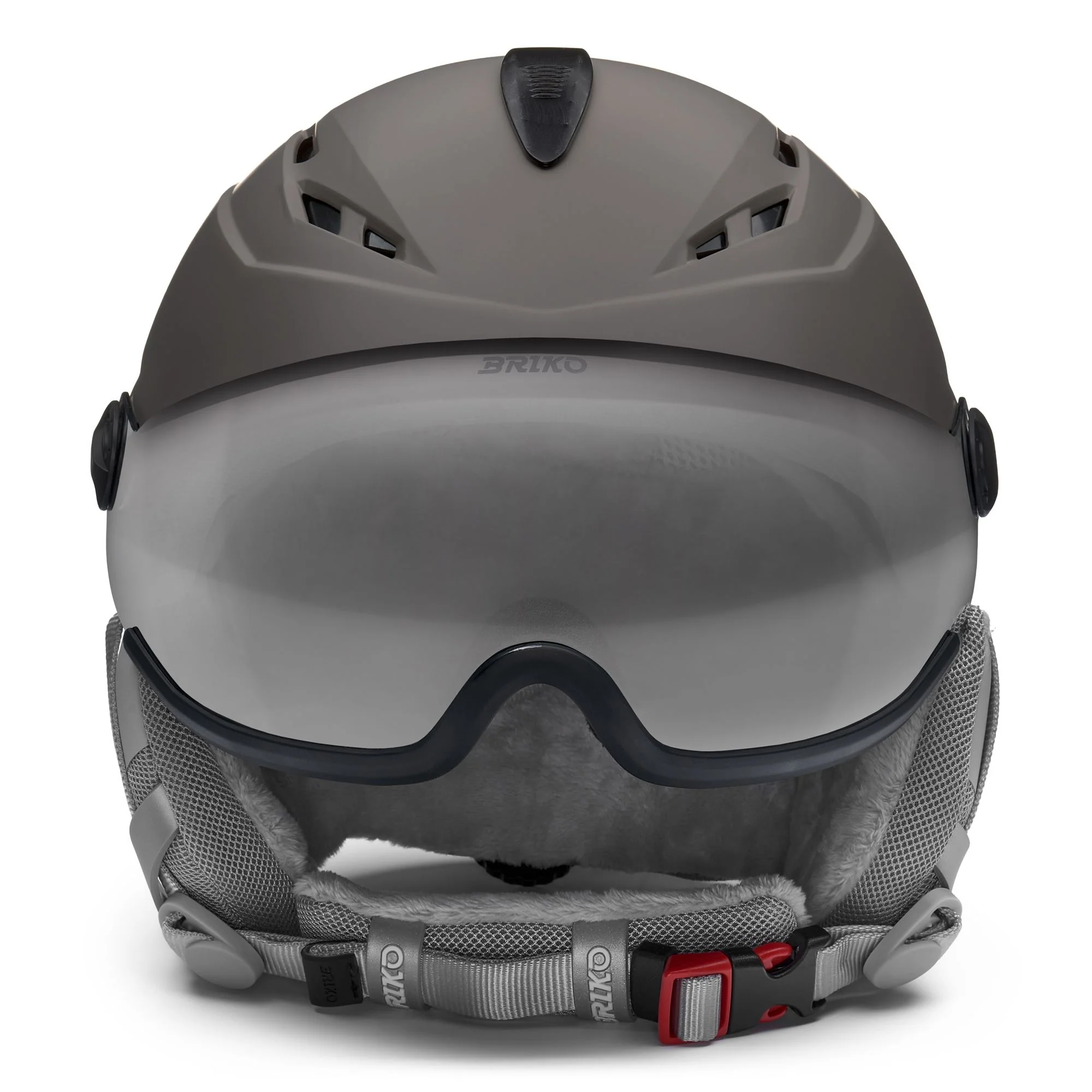 CHIONE VISOR - Helmets - Helmet - Woman - Matt Dove Gray-White-SM2 - Image 3