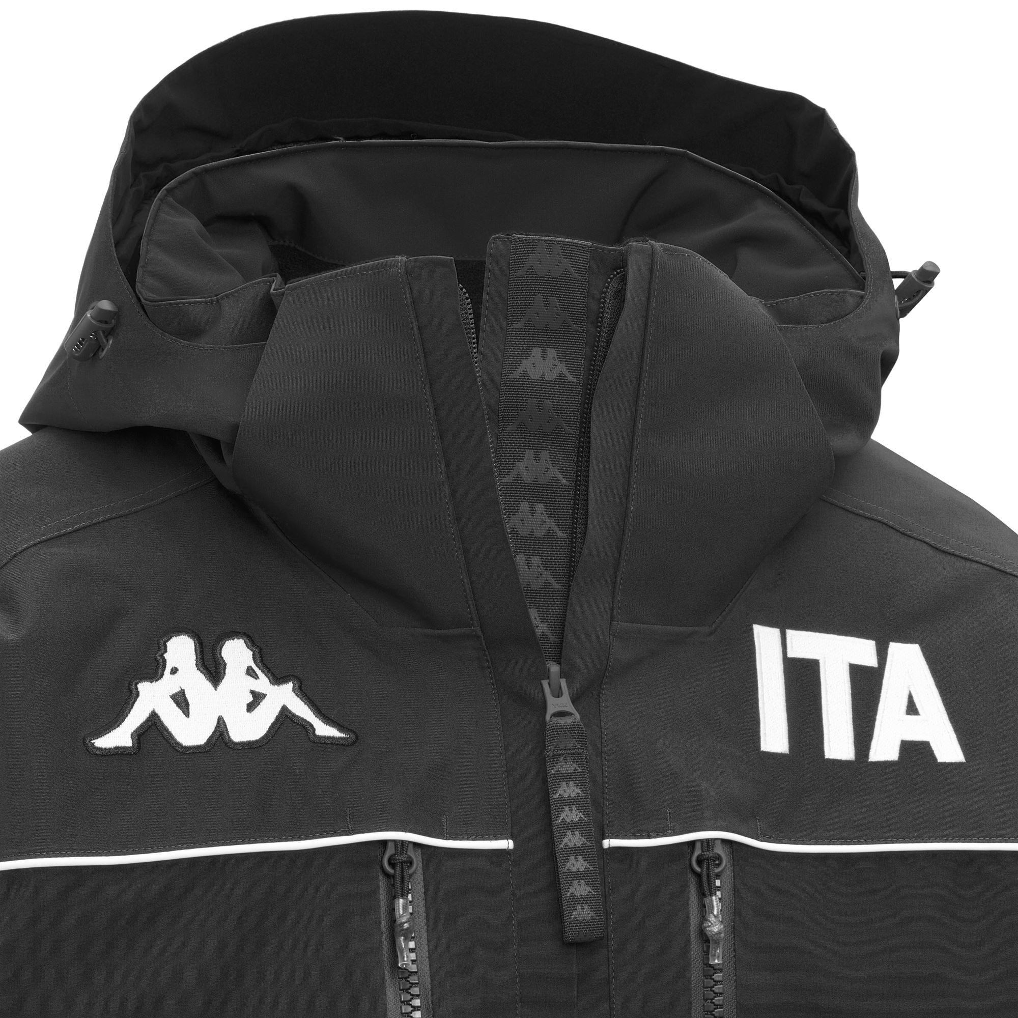 6CENTO 602FP ITA - Jackets - Mid - Man - Black-Wh - Image 3
