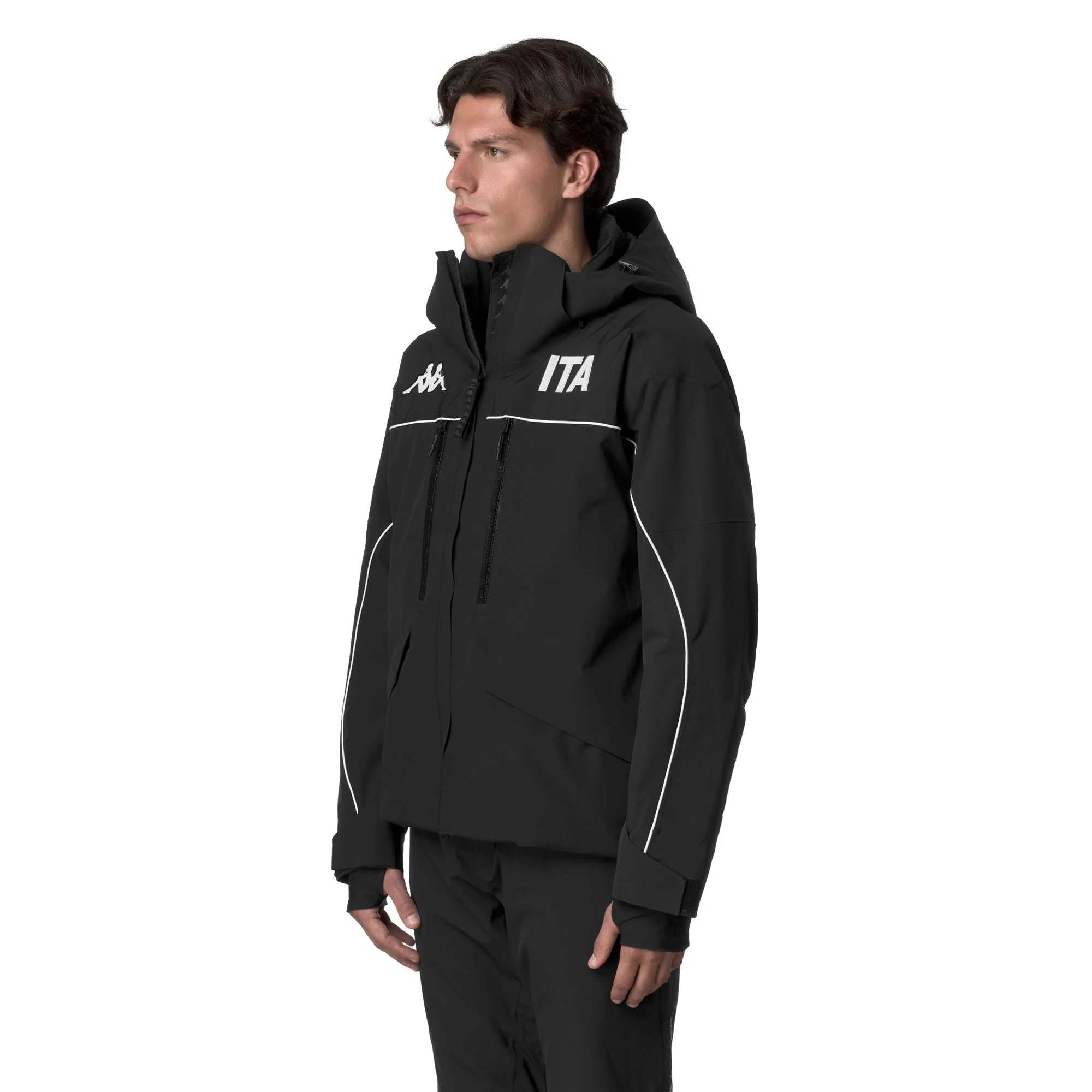 6CENTO 602FP ITA - Jackets - Mid - Man - Black-Wh - Image 5