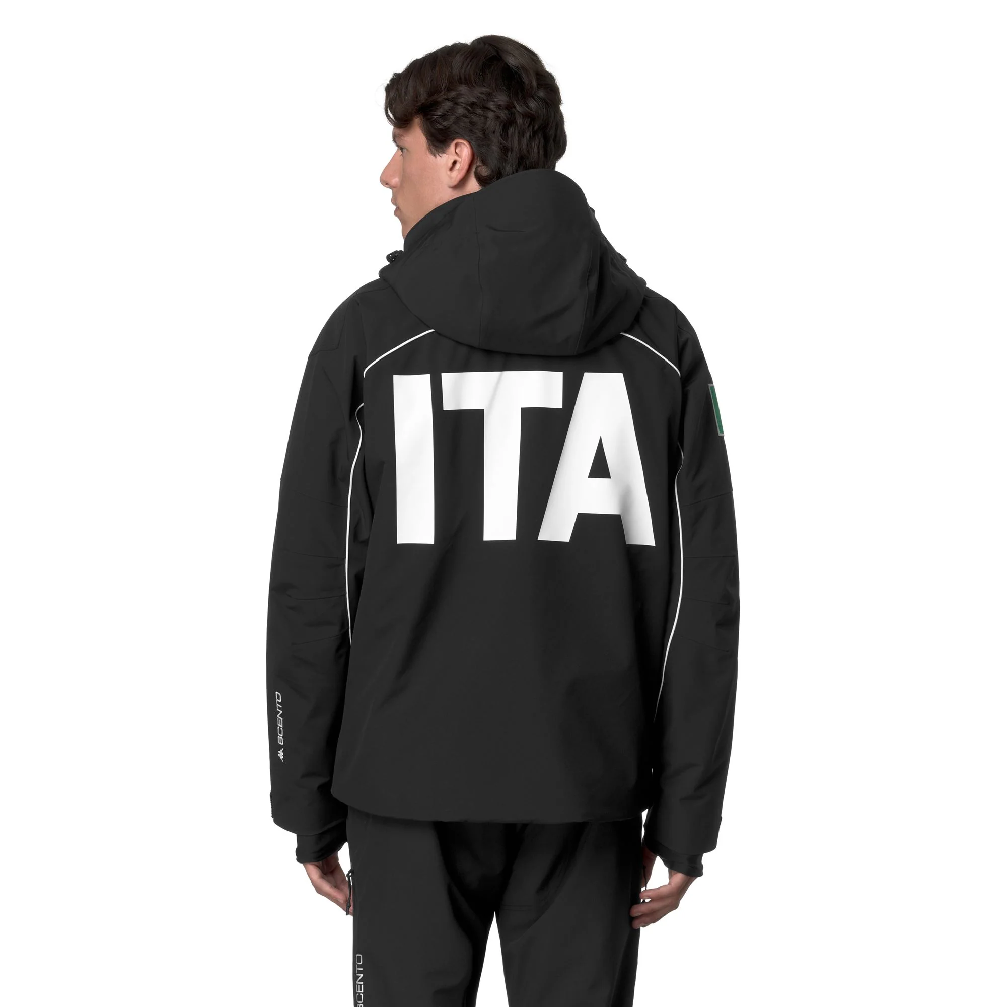 6CENTO 602FP ITA - Jackets - Mid - Man - Black-Wh - Image 6