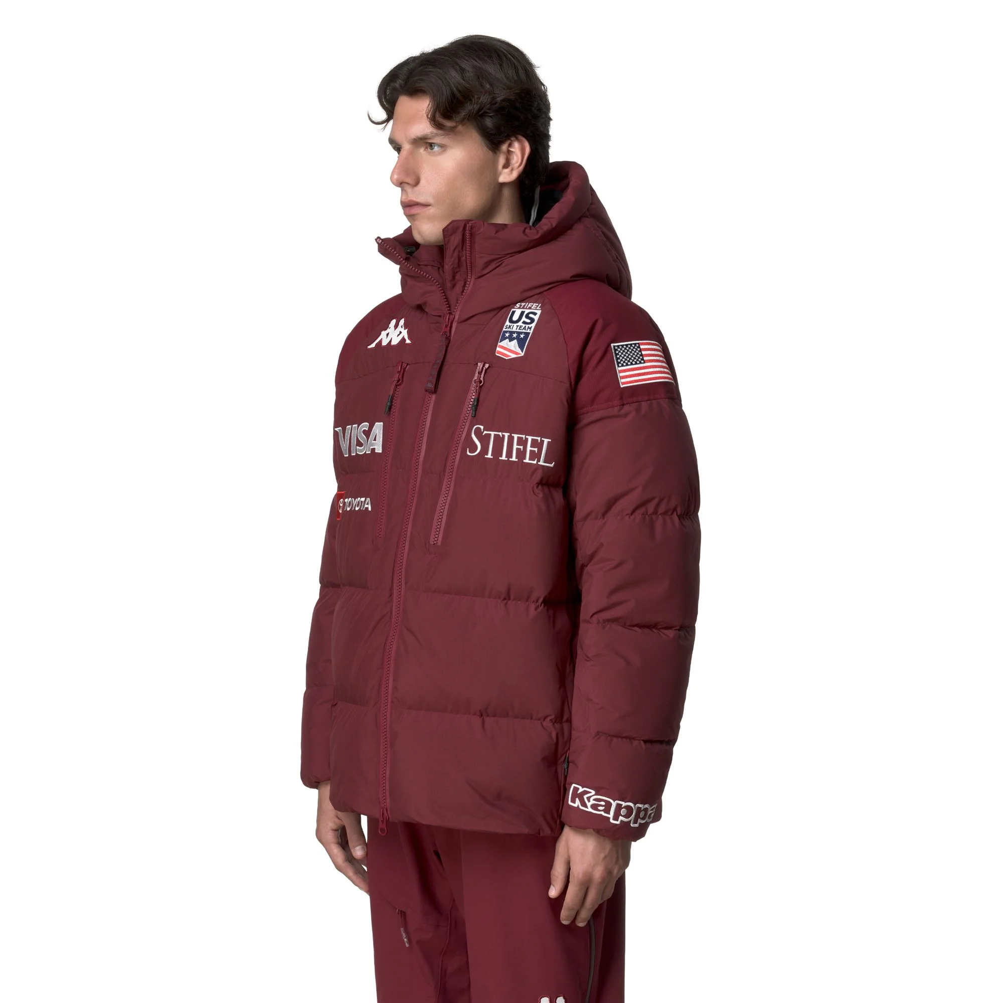6CENTO 662C US - Jackets - Mid - Man - Red Pomegranate - Image 5