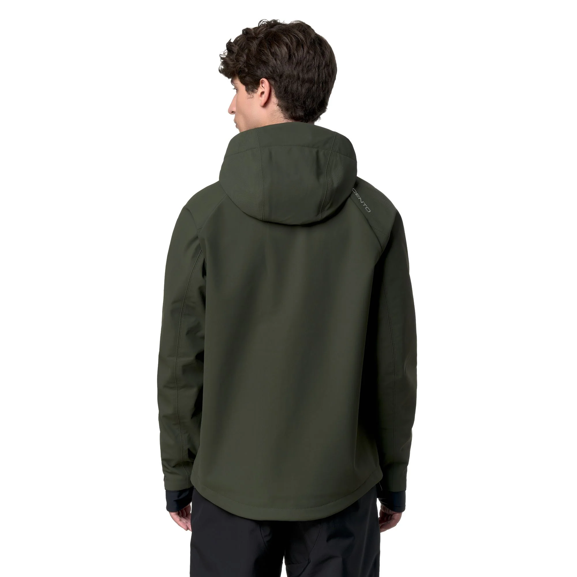 8CENTO 820 - Jackets - Mid - Man - Green Rosin-Black - Image 6