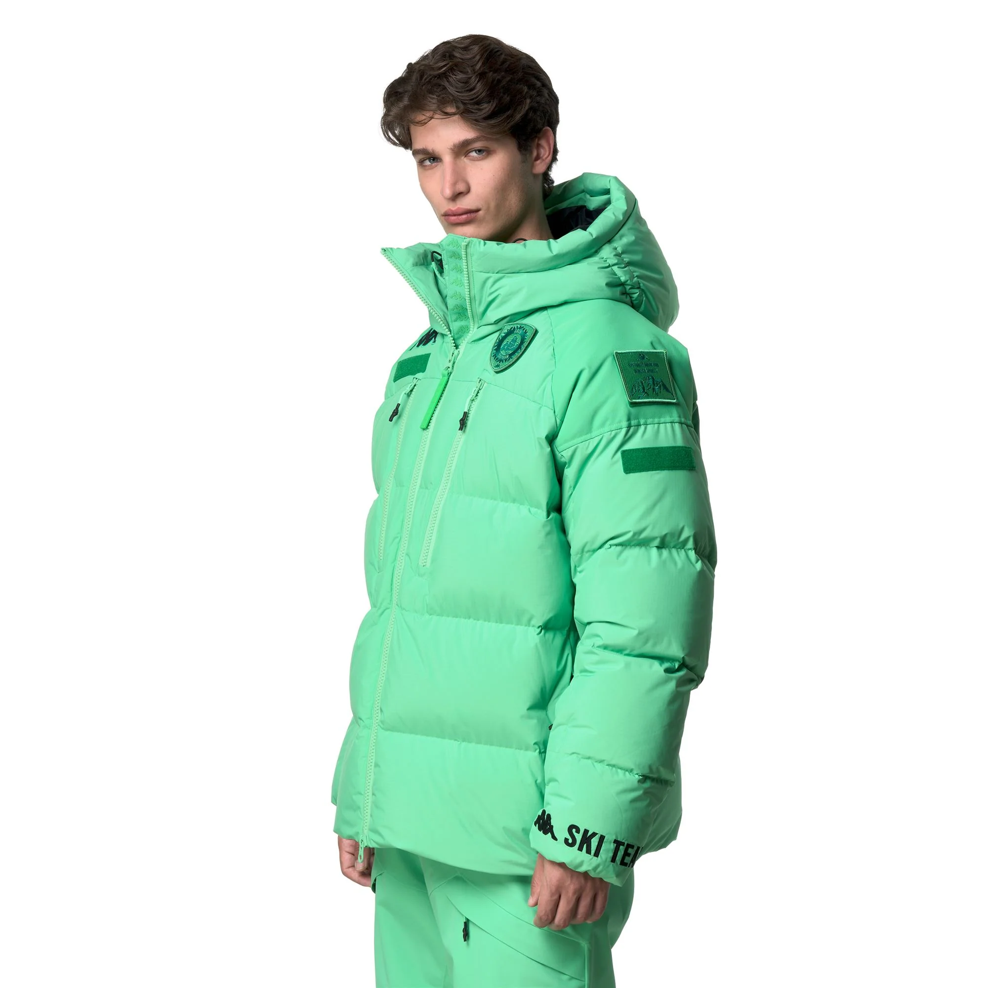 6CENTO 662C PREMIUM - Jackets - Mid - Unisex - Green Irish-Black