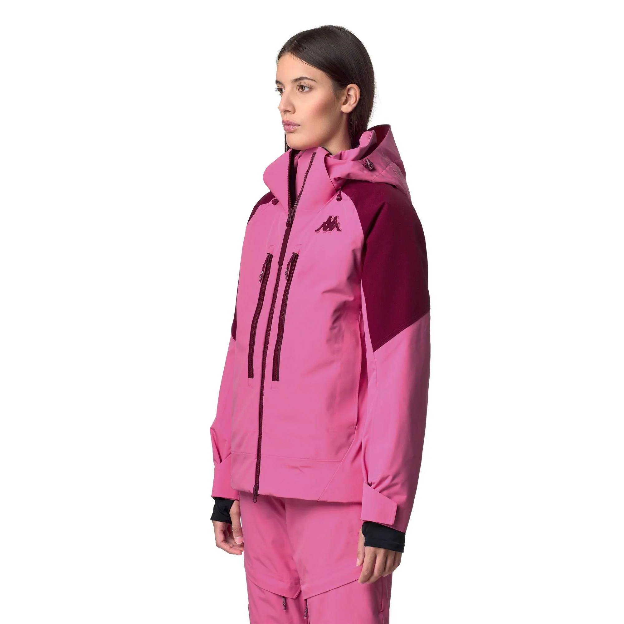 6CENTO 604C - Jackets - Mid - Woman - Fuchsia Lt-Red Plum - Image 5