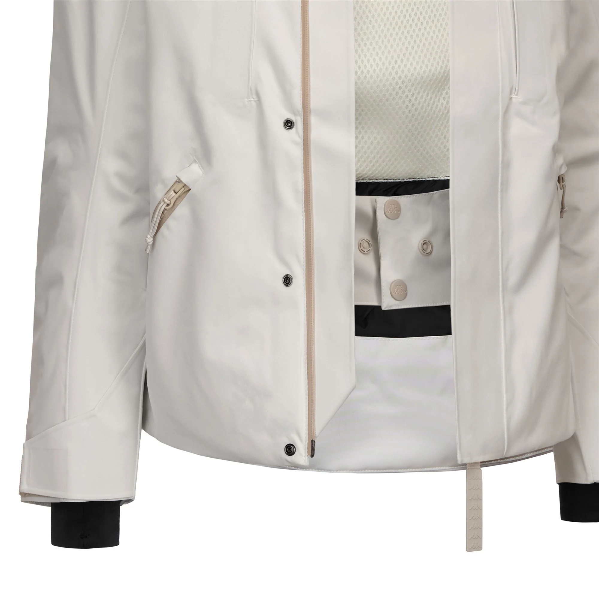 6CENTO 679 - Jackets - Mid - Woman - White Coconut-Beige Stone - Image 4