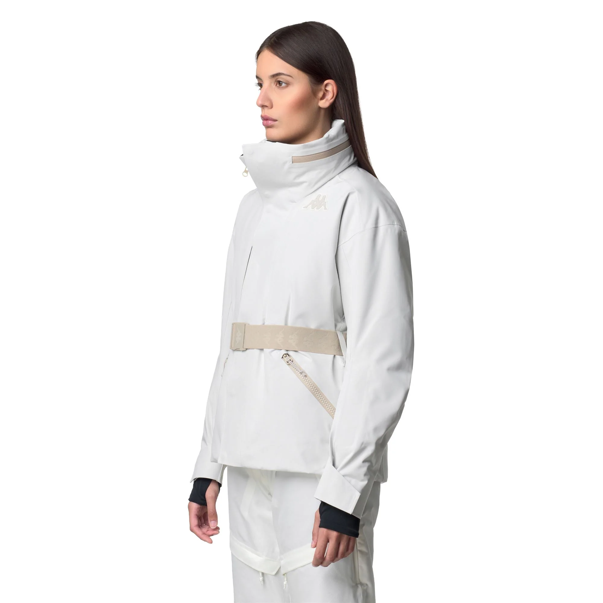 6CENTO 679 - Jackets - Mid - Woman - White Coconut-Beige Stone - Image 5