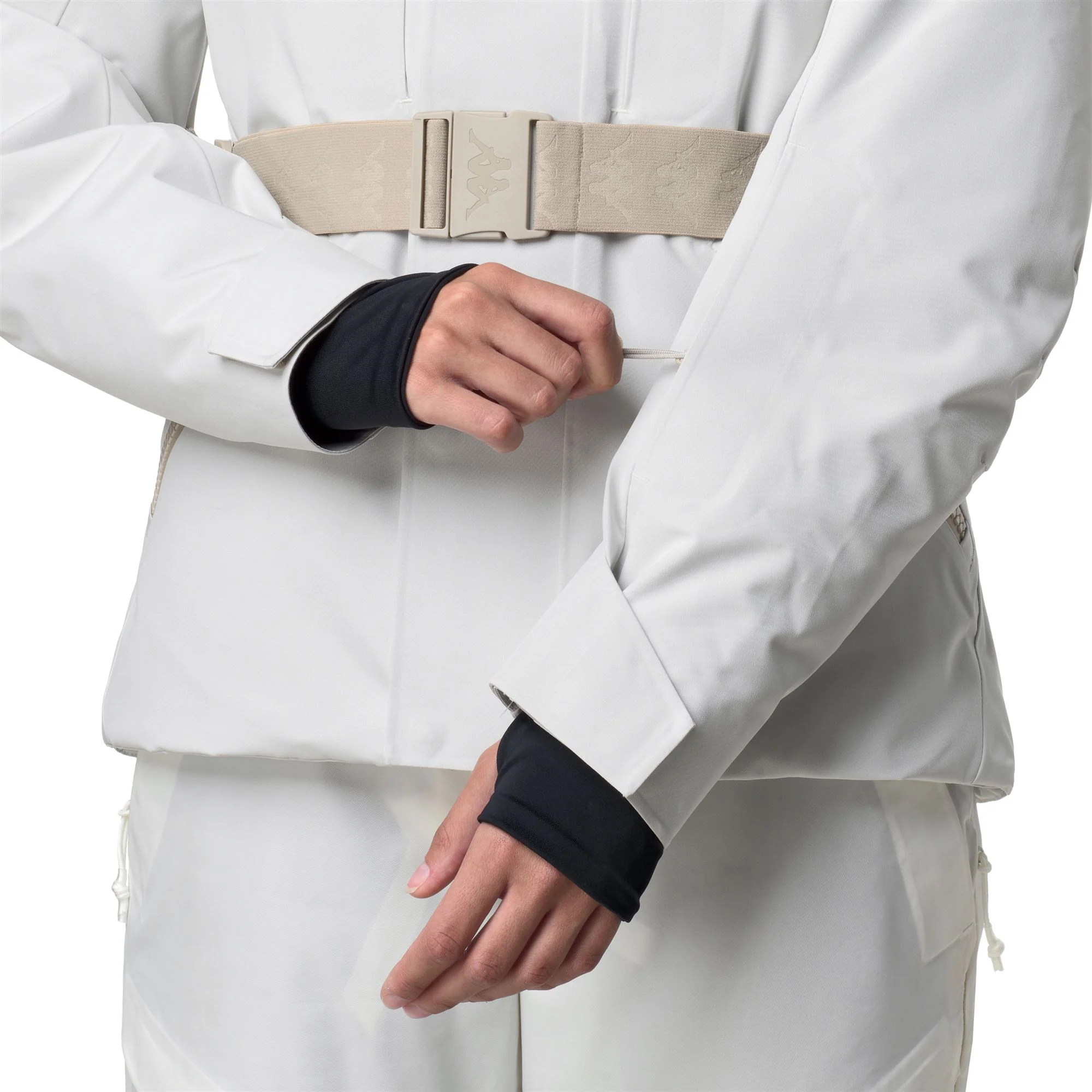 6CENTO 679 - Jackets - Mid - Woman - White Coconut-Beige Stone - Image 7