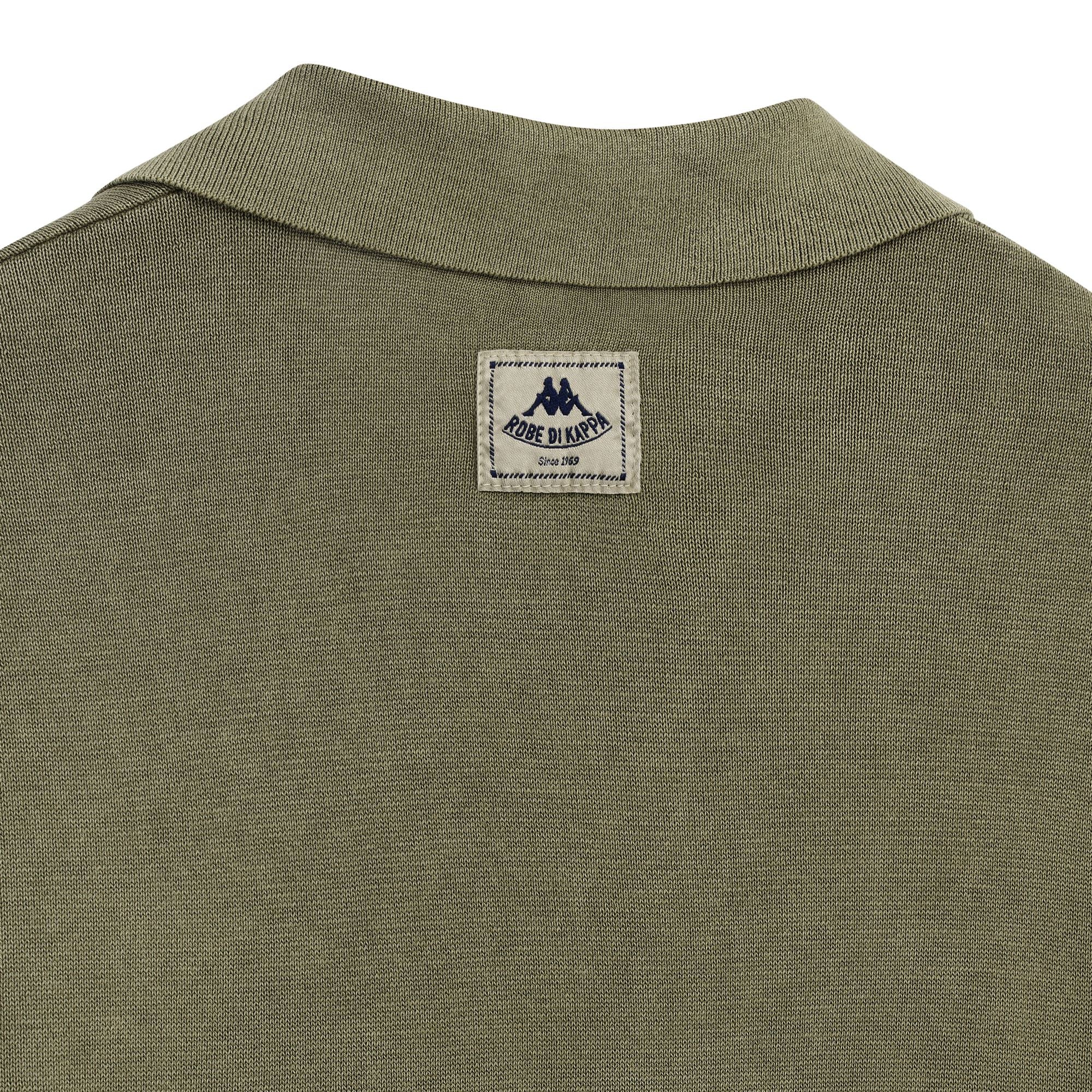 IKIN - Knitwear - Polo - Man - Green Aloe - Image 3