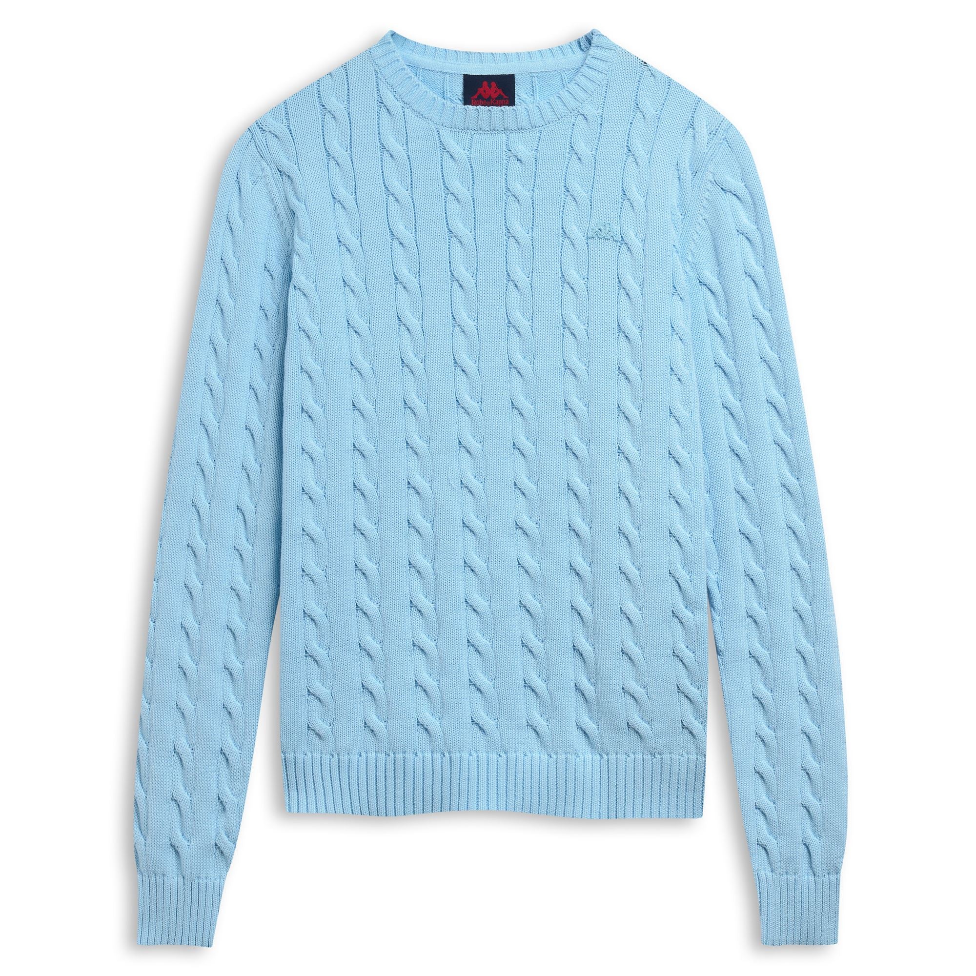 DUENA - Knitwear - Pull Over - Woman - Azure Limpid Sky