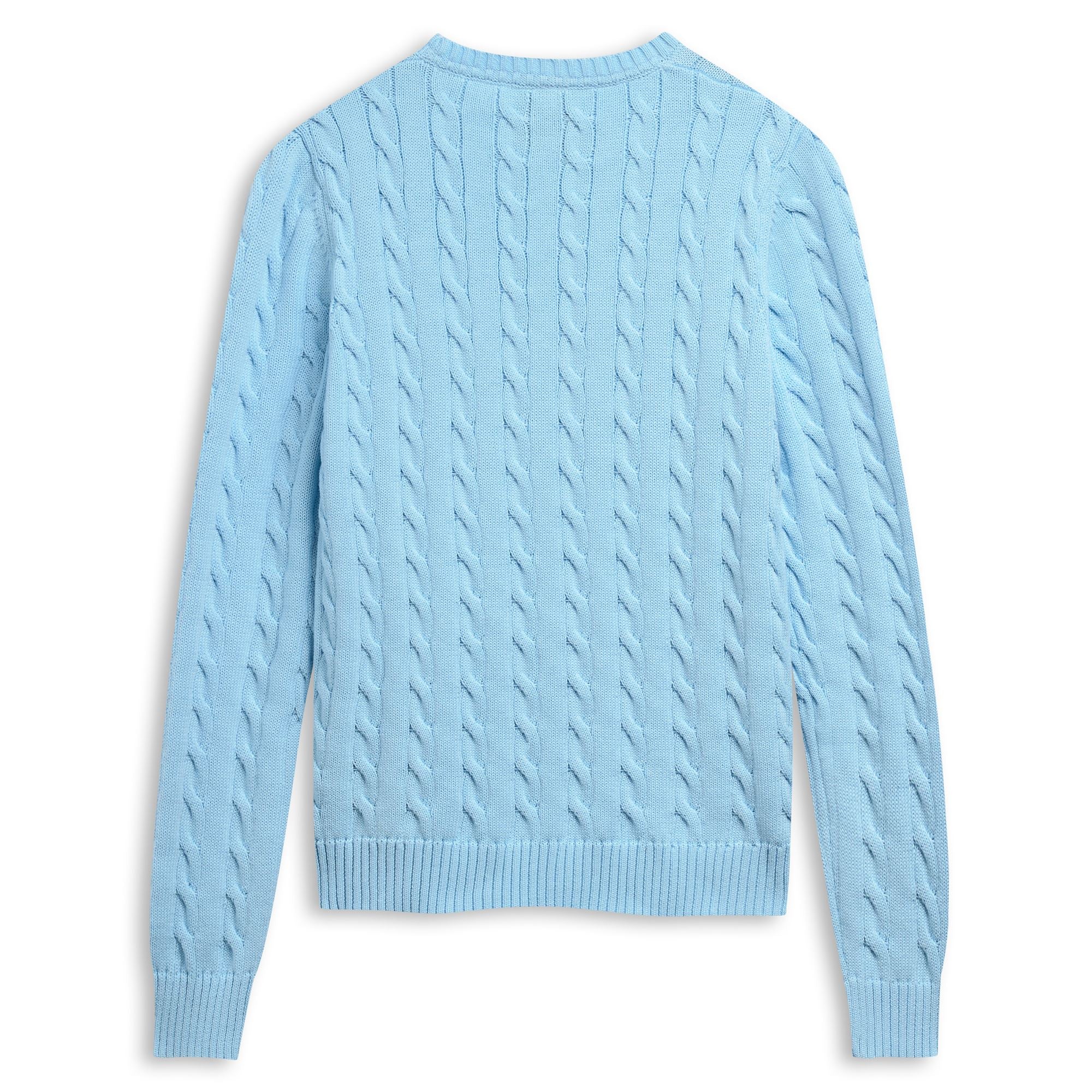 DUENA - Knitwear - Pull Over - Woman - Azure Limpid Sky - Image 2