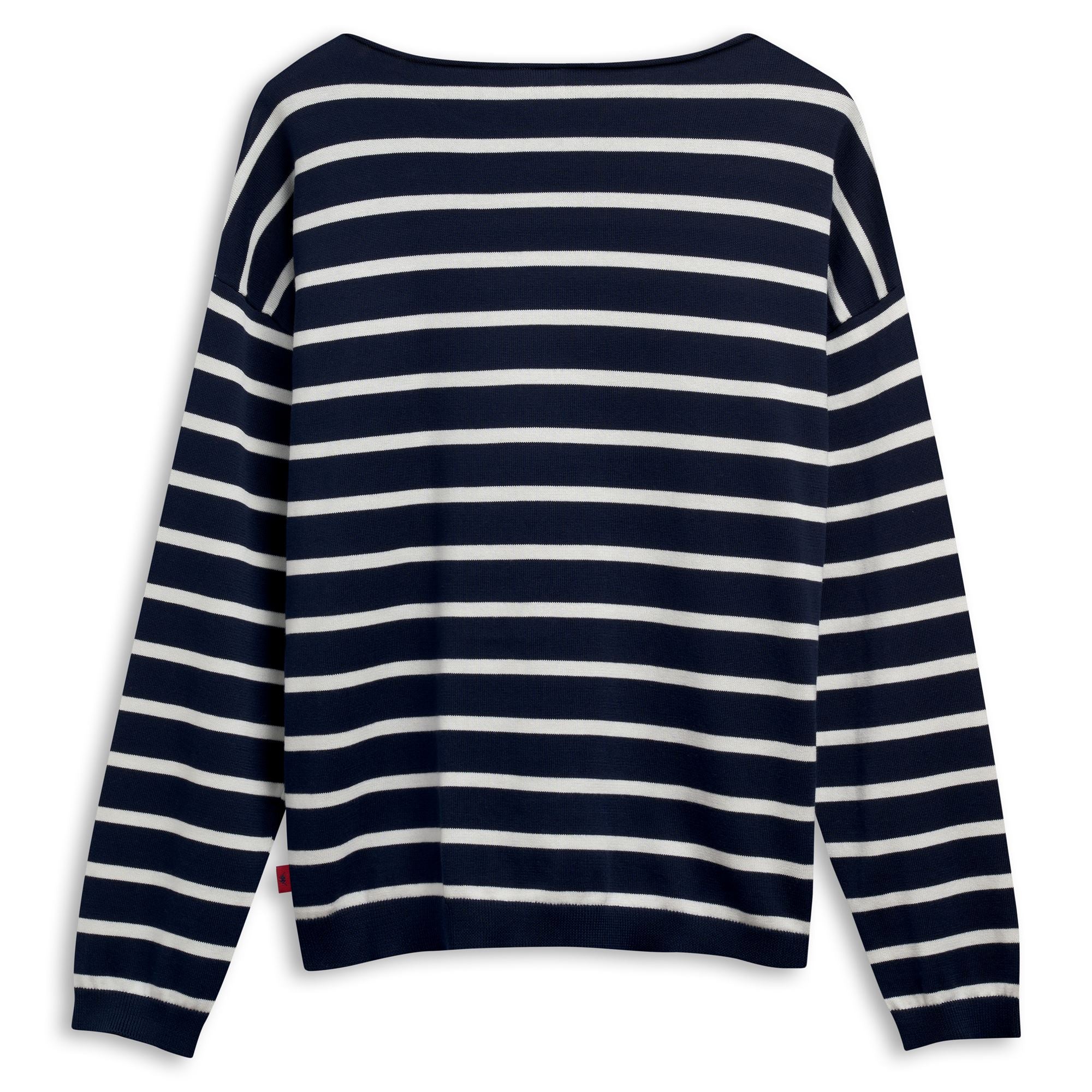 MALLORY - Knitwear - Pull Over - Woman - Blue Iris-White Cloud - Image 2