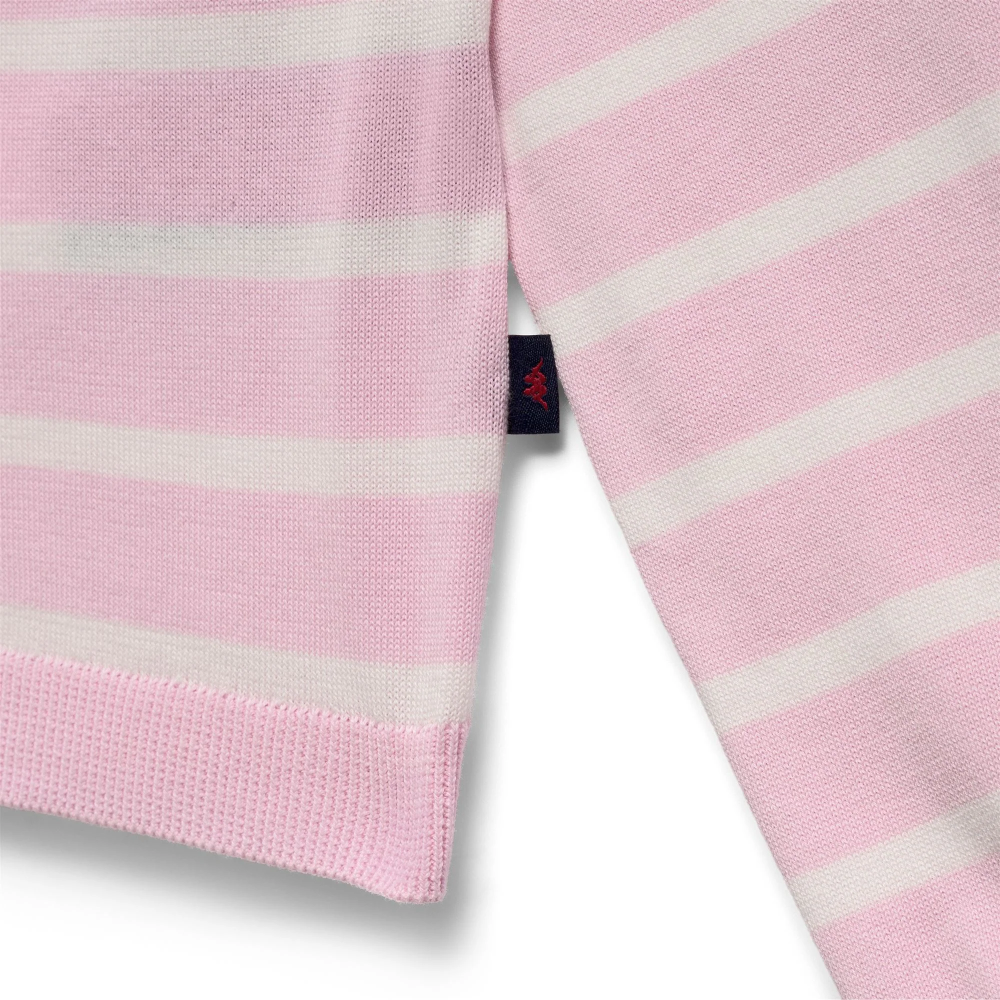 MALLORY - Knitwear - Pull Over - Woman - Pink Mist-White Cloud - Image 3