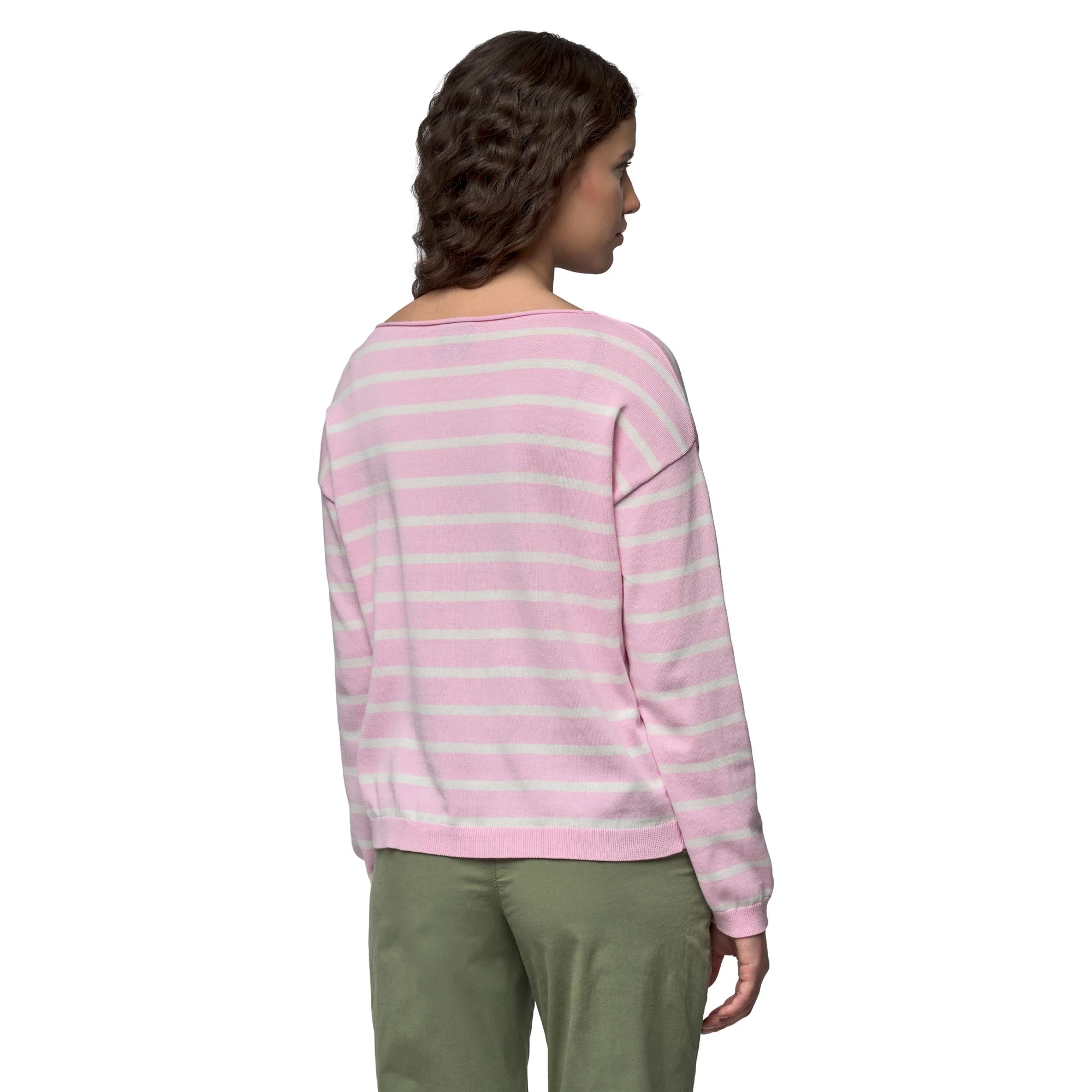 MALLORY - Knitwear - Pull Over - Woman - Pink Mist-White Cloud - Image 5