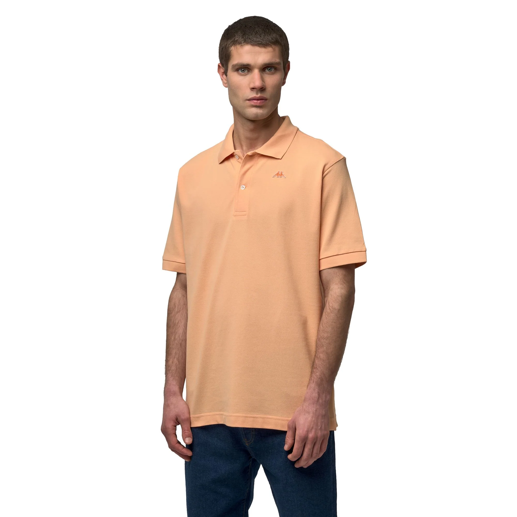 AARAU - La Polo Robe Di Kappa - Polo - Man - Orange Coral - Image 4