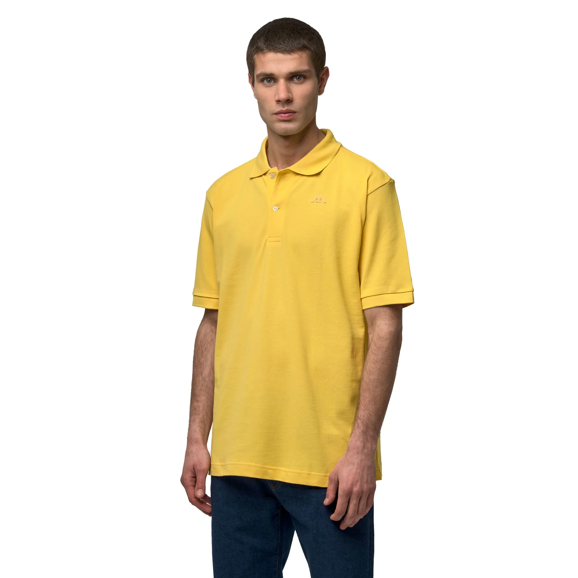 AARAU - La Polo Robe Di Kappa - Polo - Man - Yellow Dandelion - Image 4